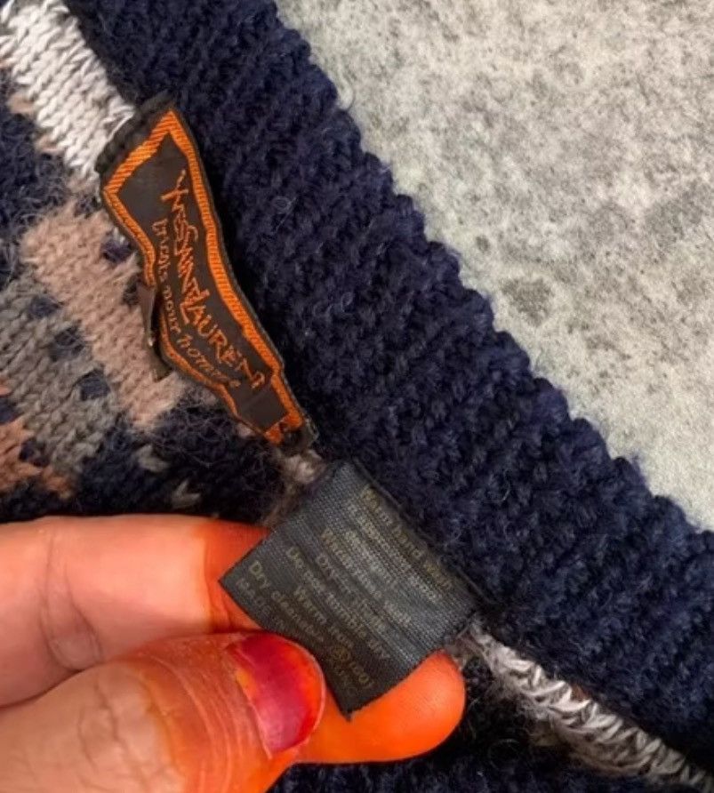 Vintage × Yves Saint Laurent Knitwear Yves Saint Lauren Size US L / EU 52-54 / 3 - 4 Thumbnail