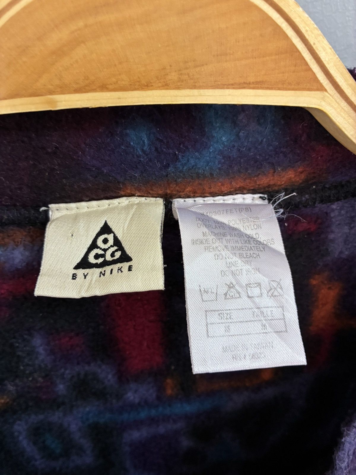 Nike ACG Vintage 90s ACG by Nike fleece jumper pullover Size US M / EU 48-50 / 2 - 6 Thumbnail