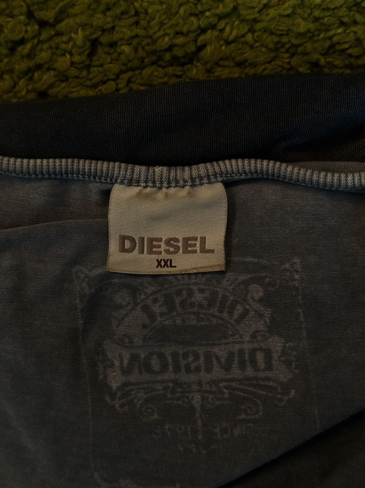 Diesel × Vintage Diesel 2000s vintage washed graphite blue Y2K tank top Size XXL / US 16-18 / IT 52-54 - 6 Thumbnail