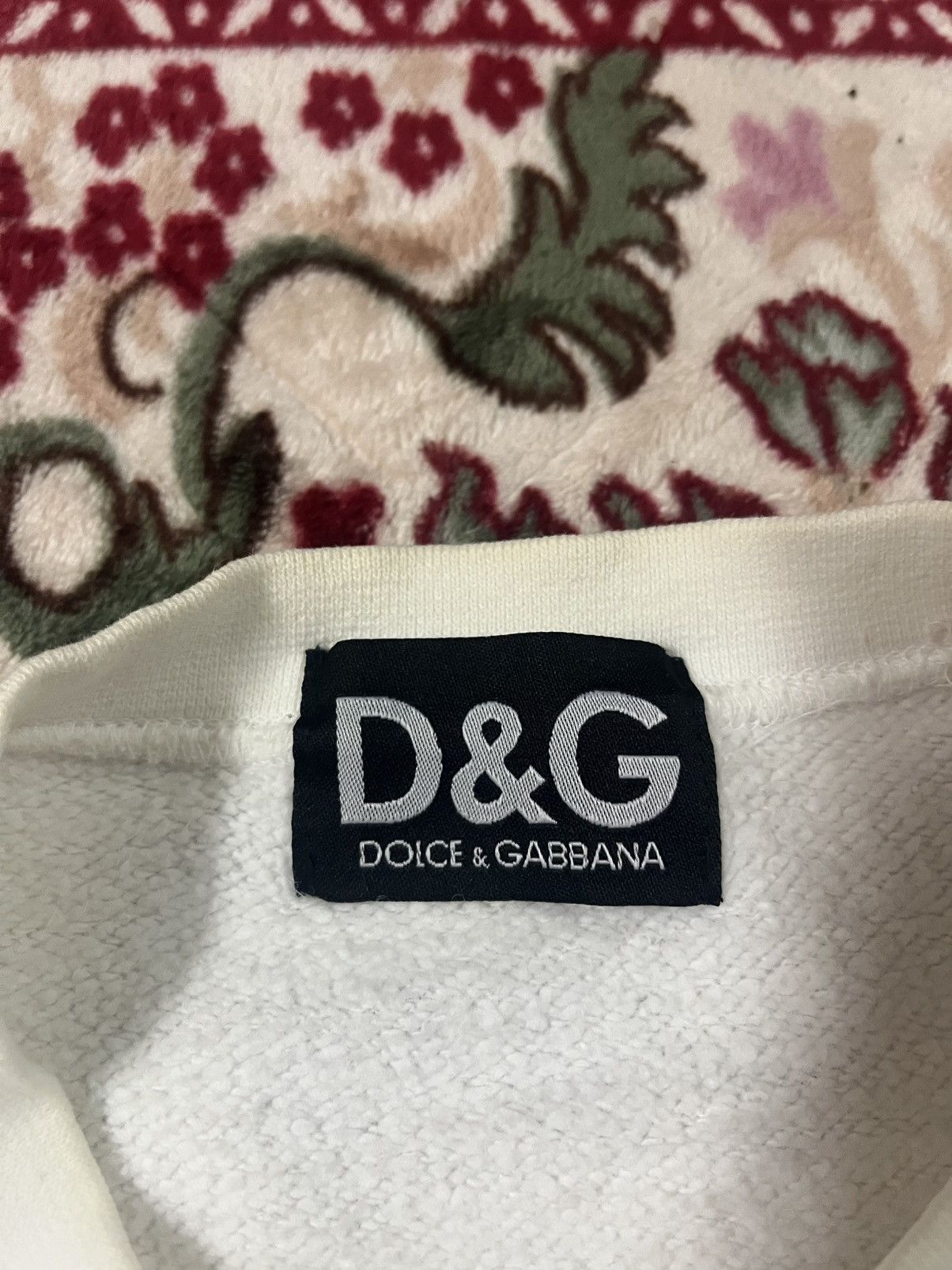 Dolce & Gabbana × Vintage Vintage Dolce & Gabbana Sweatshirt Size US L / EU 52-54 / 3 - 4 Thumbnail