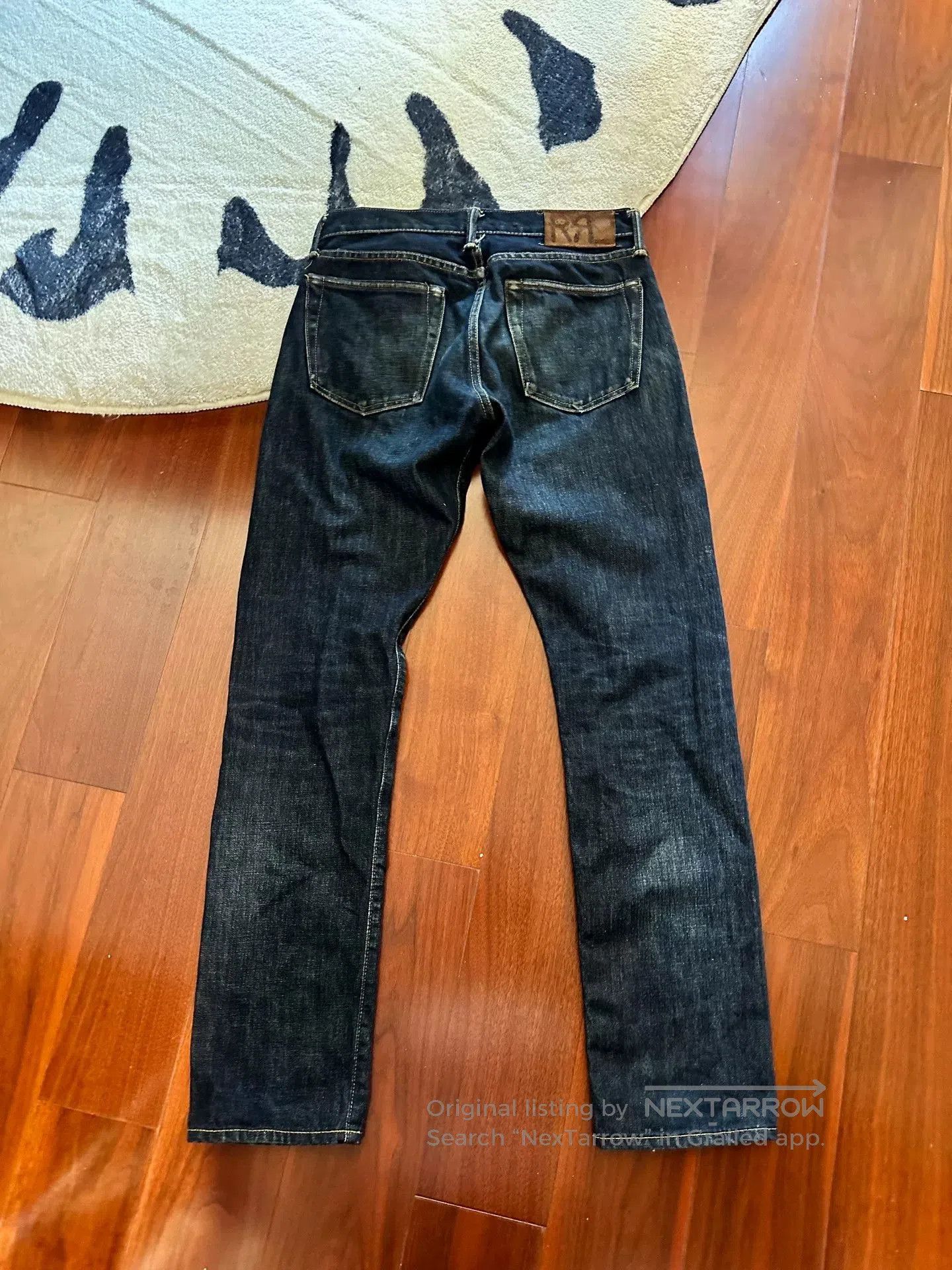 RRL Ralph Lauren RRL Slim Fit Selvedge Jean. Size US 30 / EU 46 - 2 Thumbnail