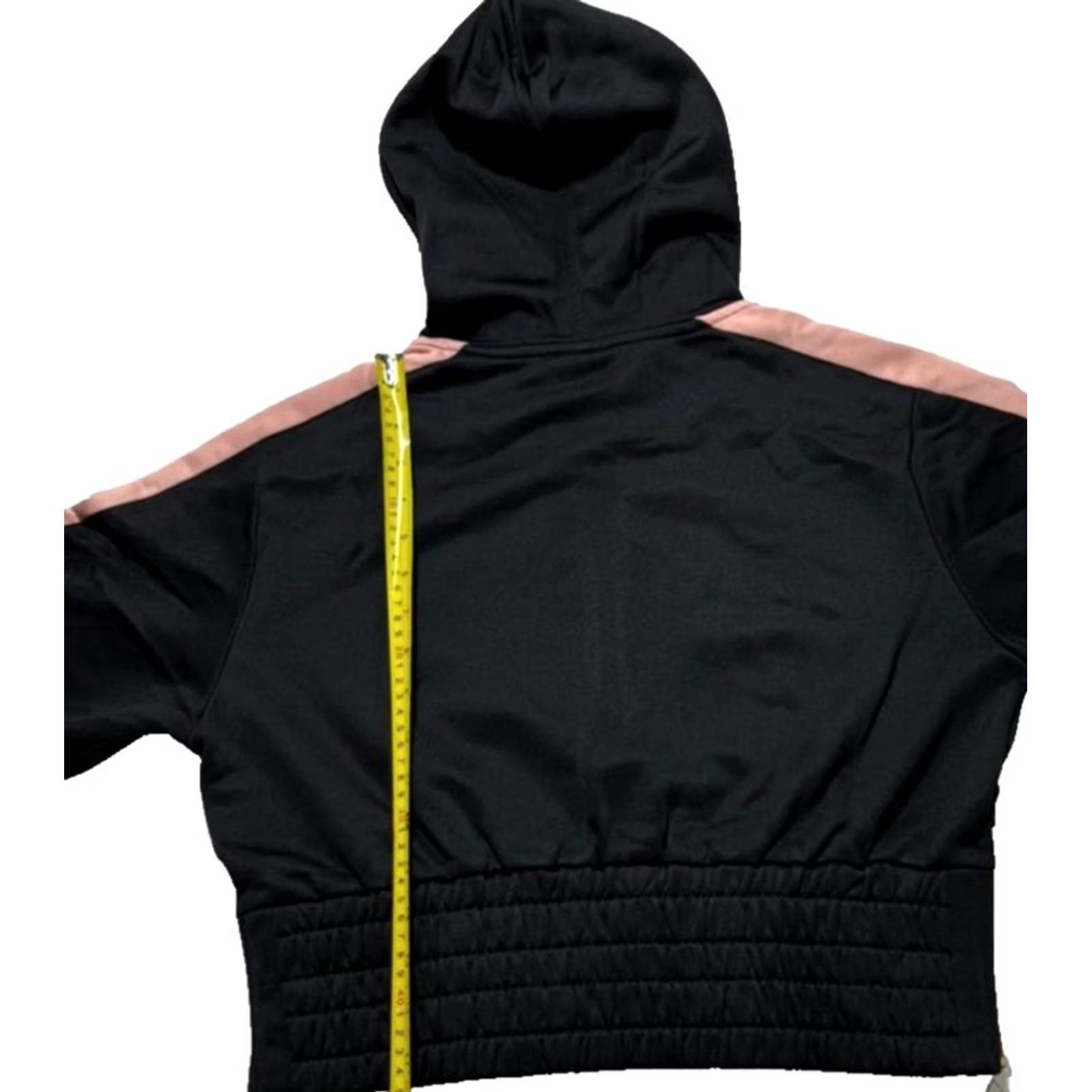 Puma Puma Women’s Cropped Hoodie Jacket Black Pink Zip Up Long Sleeve Size M Size M / US 6-8 / IT 42-44 - 5 Thumbnail