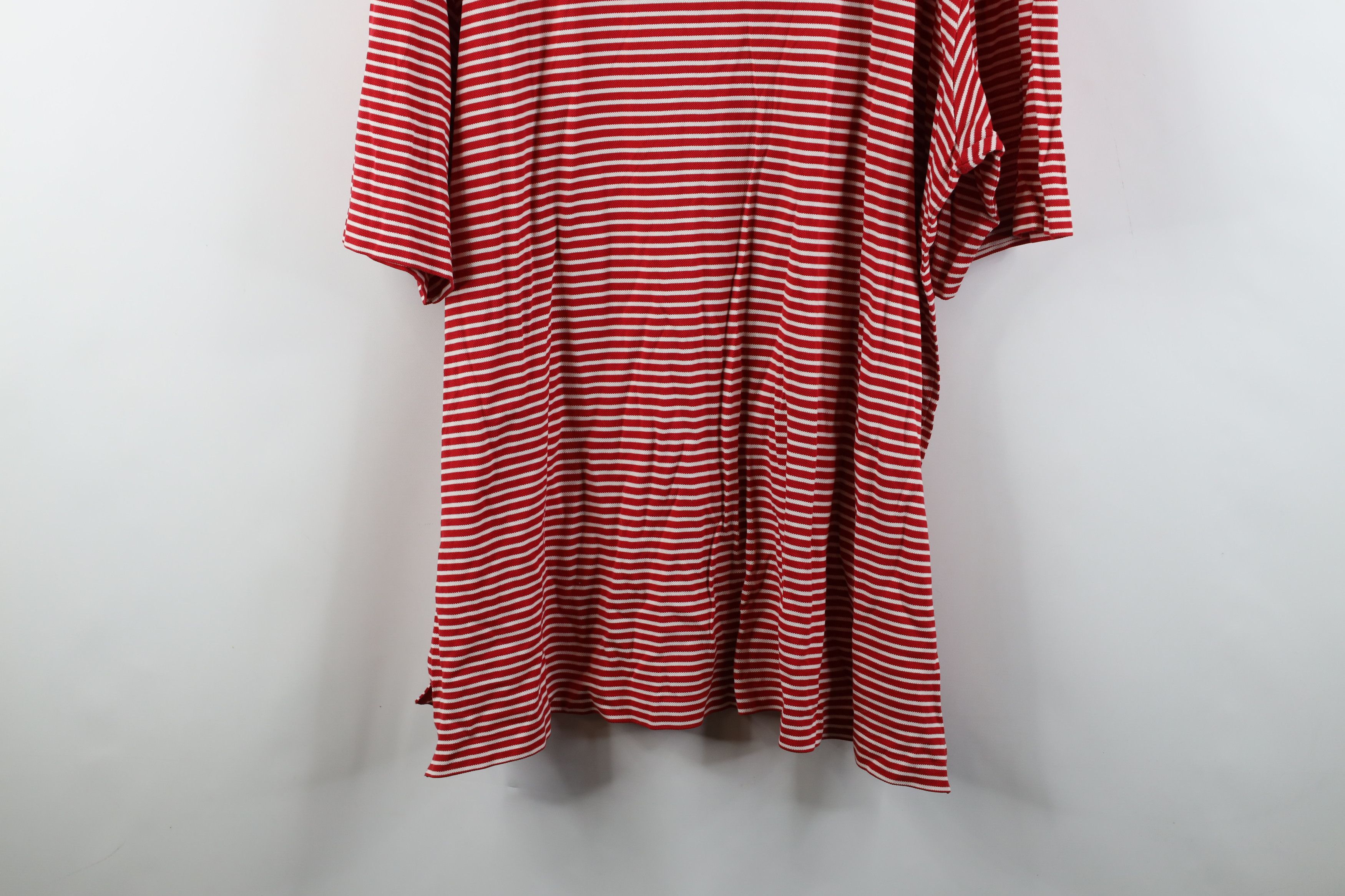 Ralph Lauren × Vintage Vintage Polo Golf Ralph Lauren Cane Striped Knit Polo Shirt Size US XXL / EU 58 / 5 - 11 Thumbnail