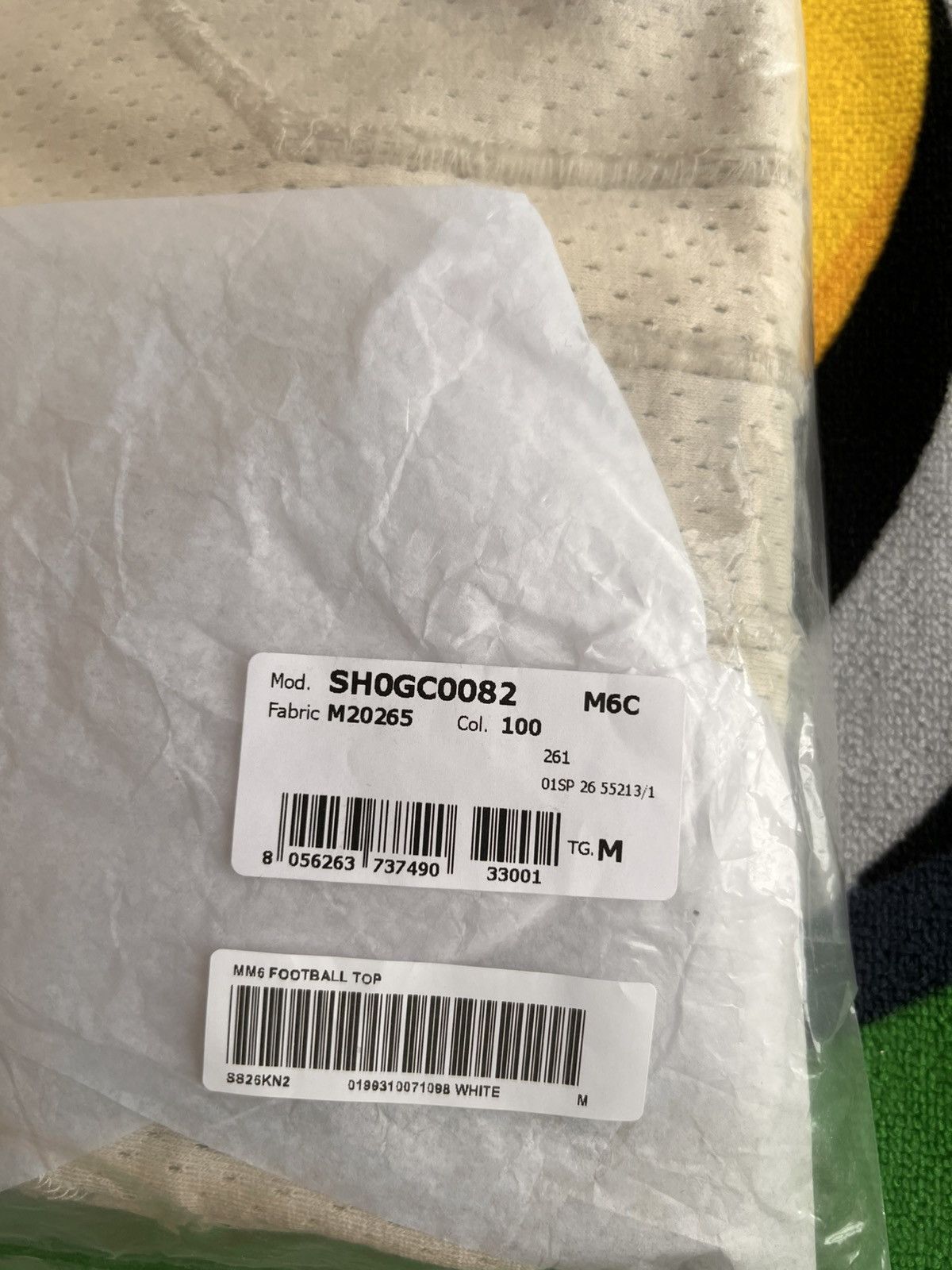 Maison Margiela × Supreme M Supreme MM6 Maison Margiela Cotton Football Jersey White Size US M / EU 48-50 / 2 - 21 Thumbnail