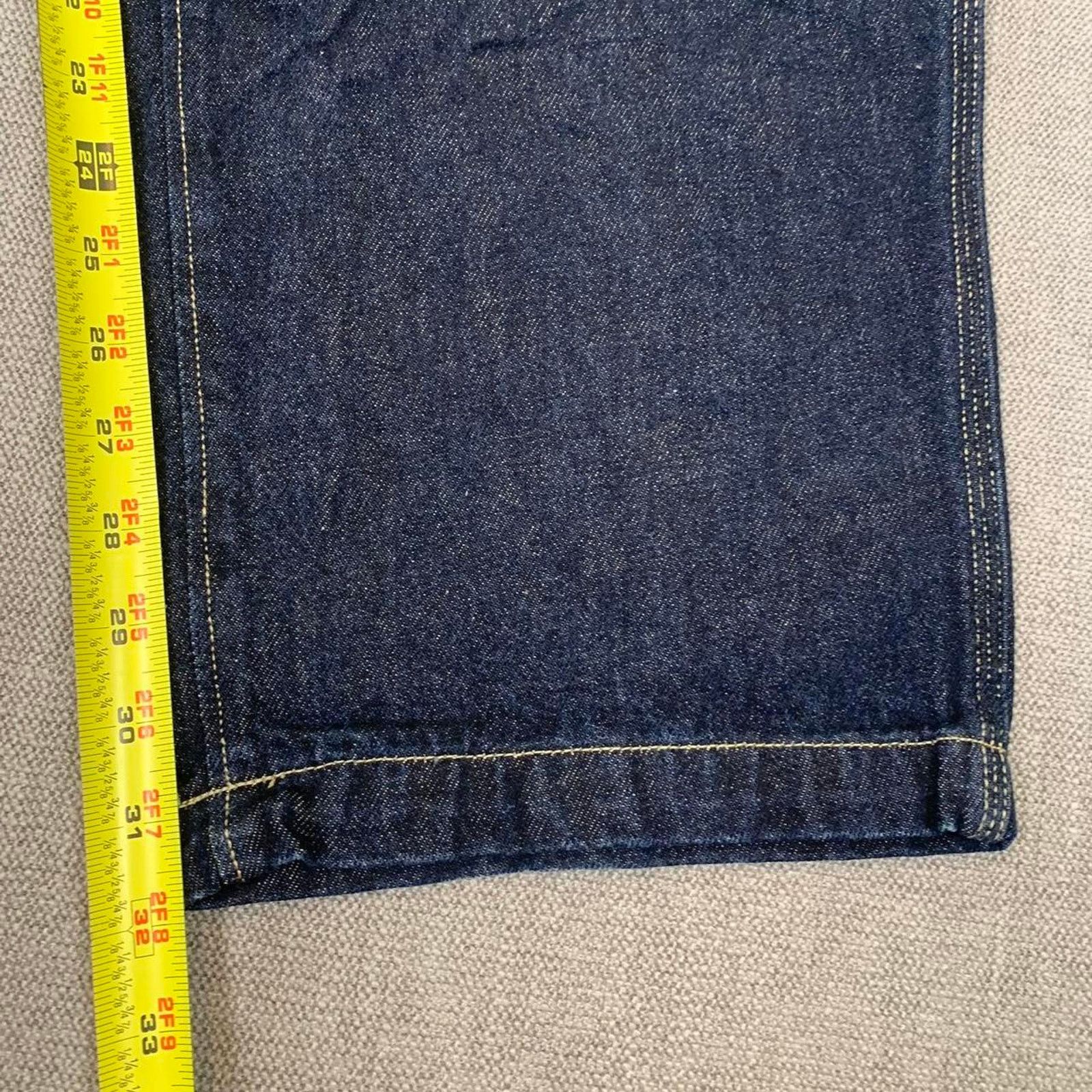 Vintage Y2K 90s Phys.sci Carpenter Work Denim Jeans Size US 32 / EU 48 - 8 Thumbnail