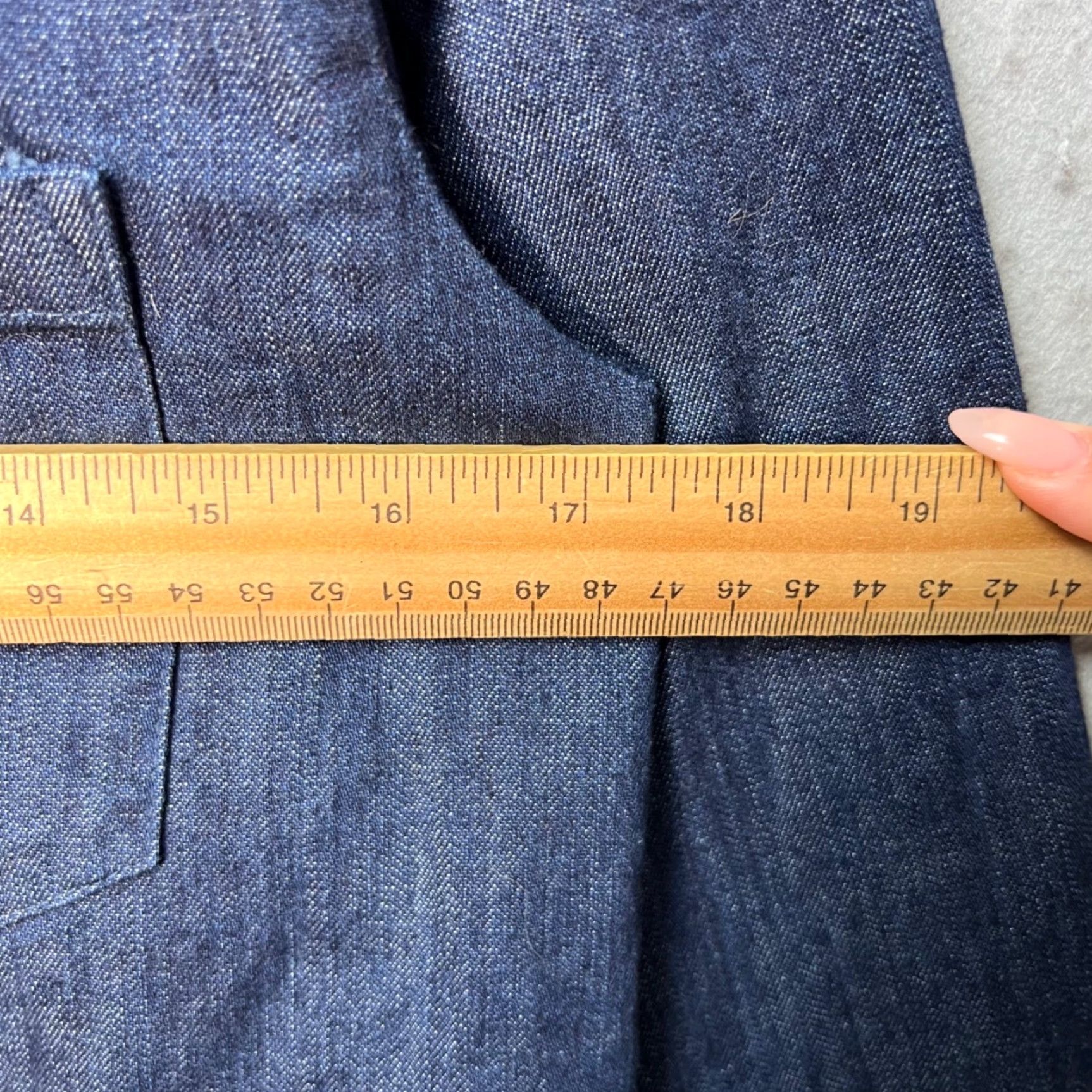 Banana Republic Banana Republic Womens XS Denim Blue Cotton Button-Up Shirt Size XS / US 0-2 / IT 36-38 - 5 Thumbnail