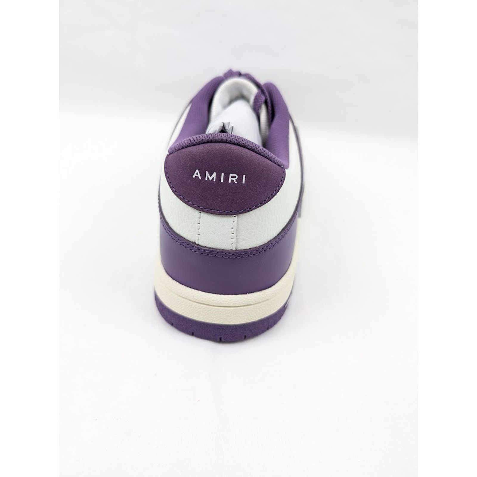 Amiri o1rshd1 Skeleton Low-Top Sneakers in Purple/White Size US 13 / EU 46 - 10 Thumbnail
