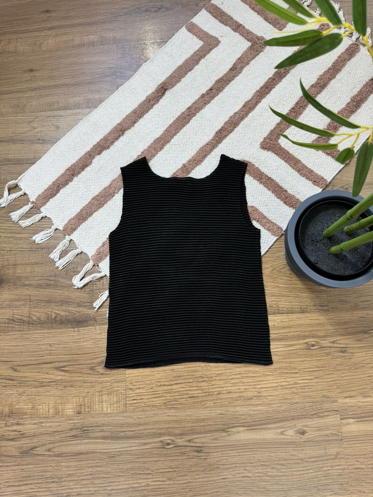 Vintage HEART PLEATED TANK TOP Size ONE SIZE - 4 Thumbnail