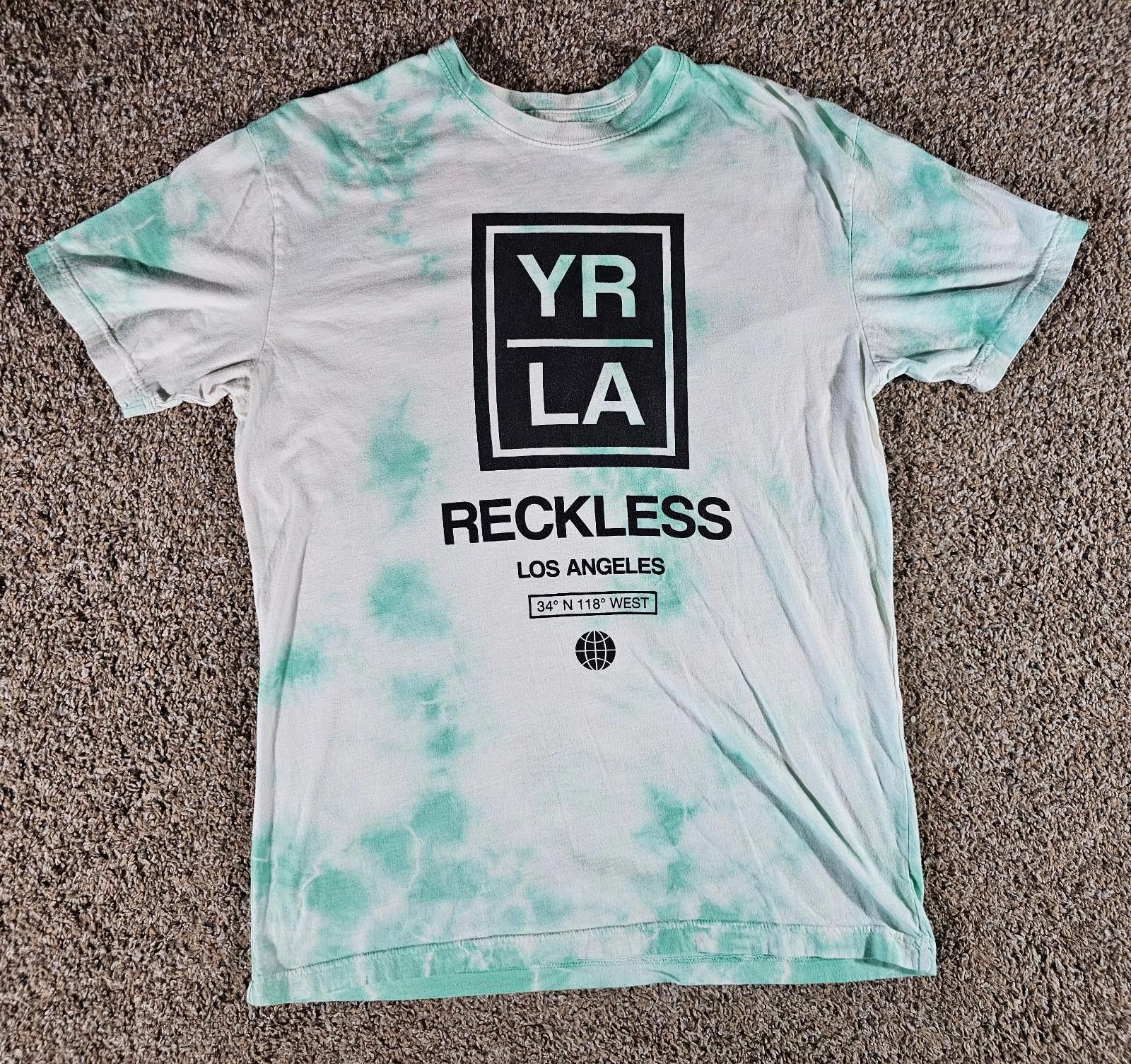 Young And Reckless YR LA Reckless Los Angeles L T-shirt Tye Dye Size US L / EU 52-54 / 3 - 1 Thumbnail
