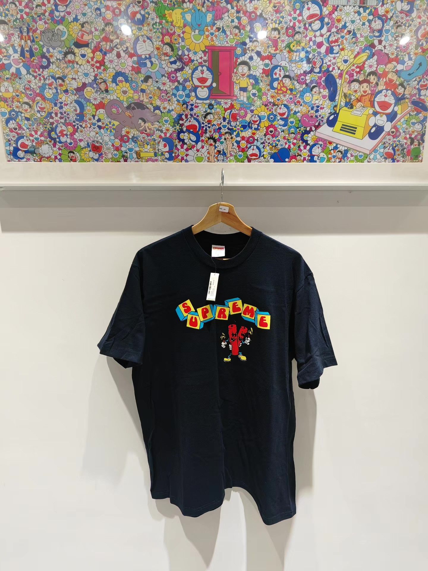 Supreme Supreme SS19 Dynamite Tee Navy Q15 Size US M / EU 48-50 / 2 - 1 Thumbnail