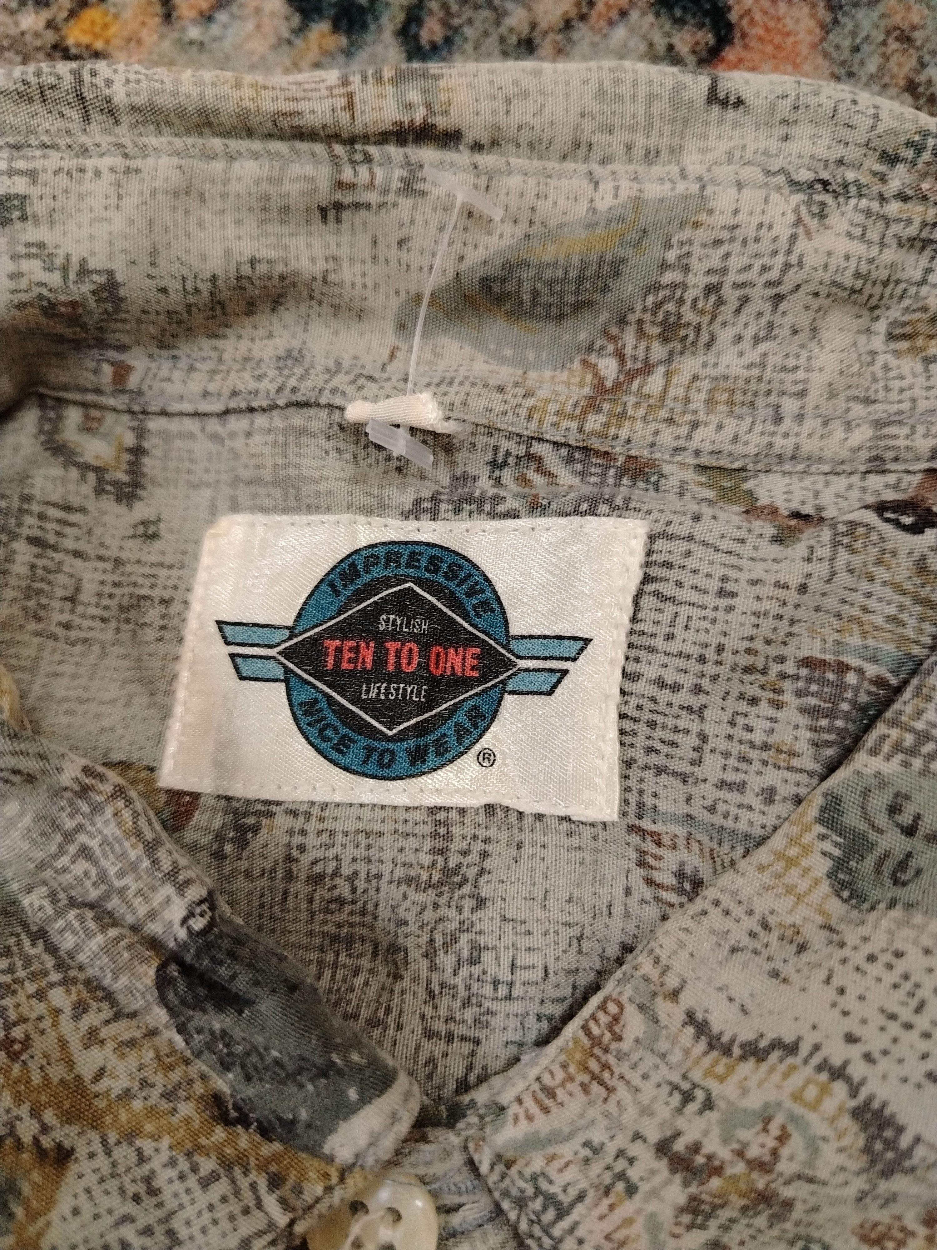 Designer × Vintage Vintage Rayon shirt Size US M / EU 48-50 / 2 - 4 Thumbnail