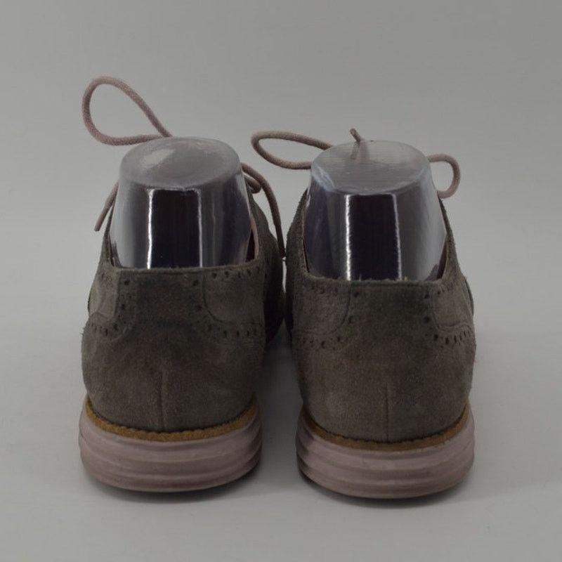 Cole Haan Cole Haan Lunargrand Gray Pink Oxford Lace Up Womens Sz 8.5 Size US 8.5 / IT 38.5 - 8 Thumbnail