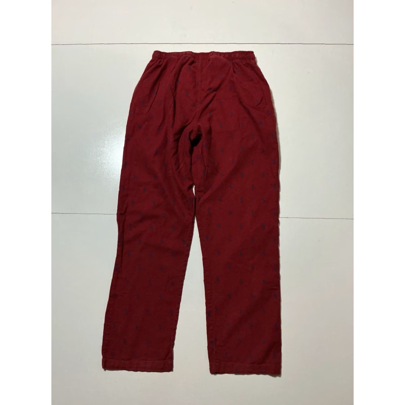 Polo Ralph Lauren VINTAGE Polo Ralph Lauren Dry Goods Pajama Pants Men Medium Red Pony Logo All Over Print Sleepwear Size US M / EU 48-50 / 2 - 3 Thumbnail