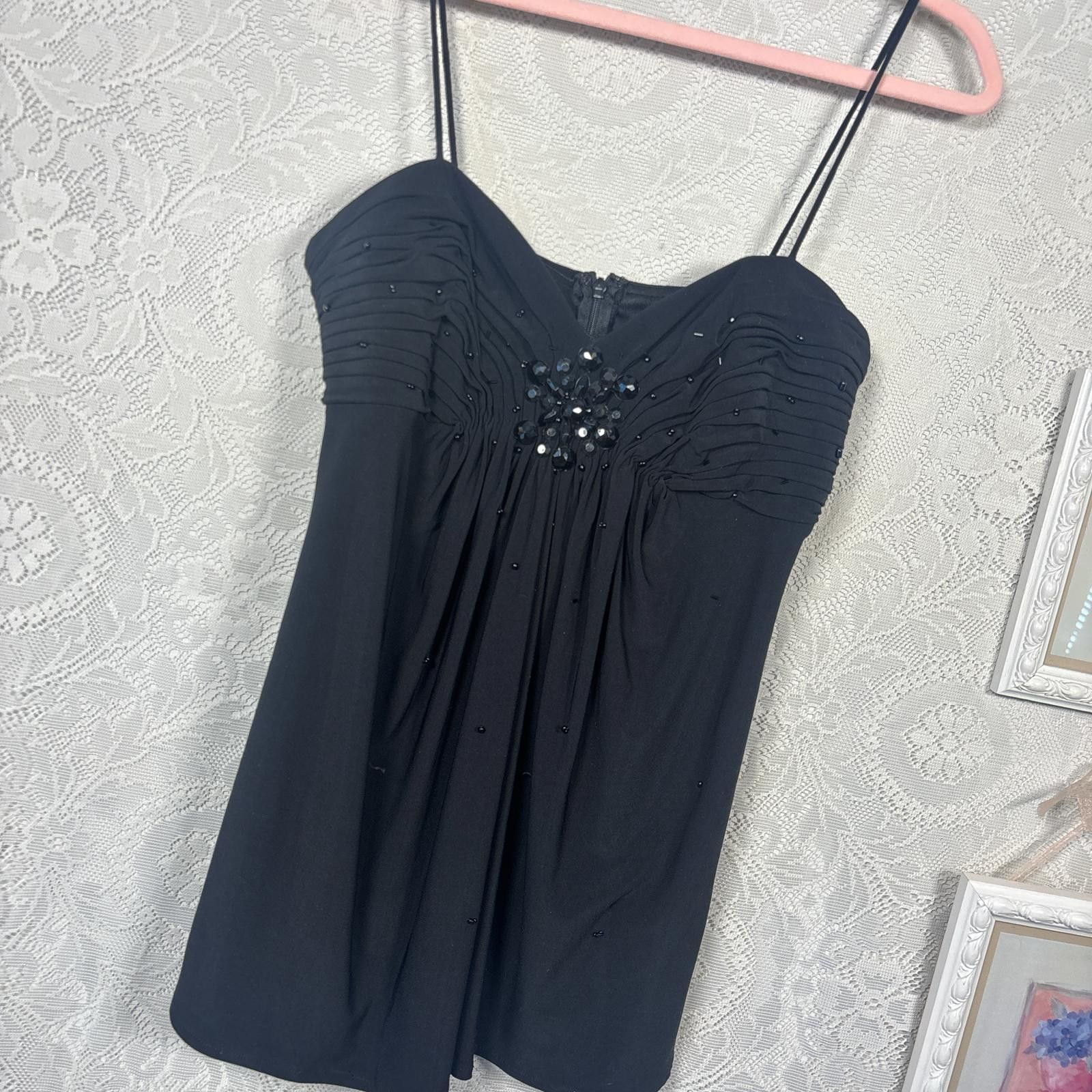 Other vintage beaded fairy ruffle tank top Size L / US 10 / IT 46 - 2 Thumbnail