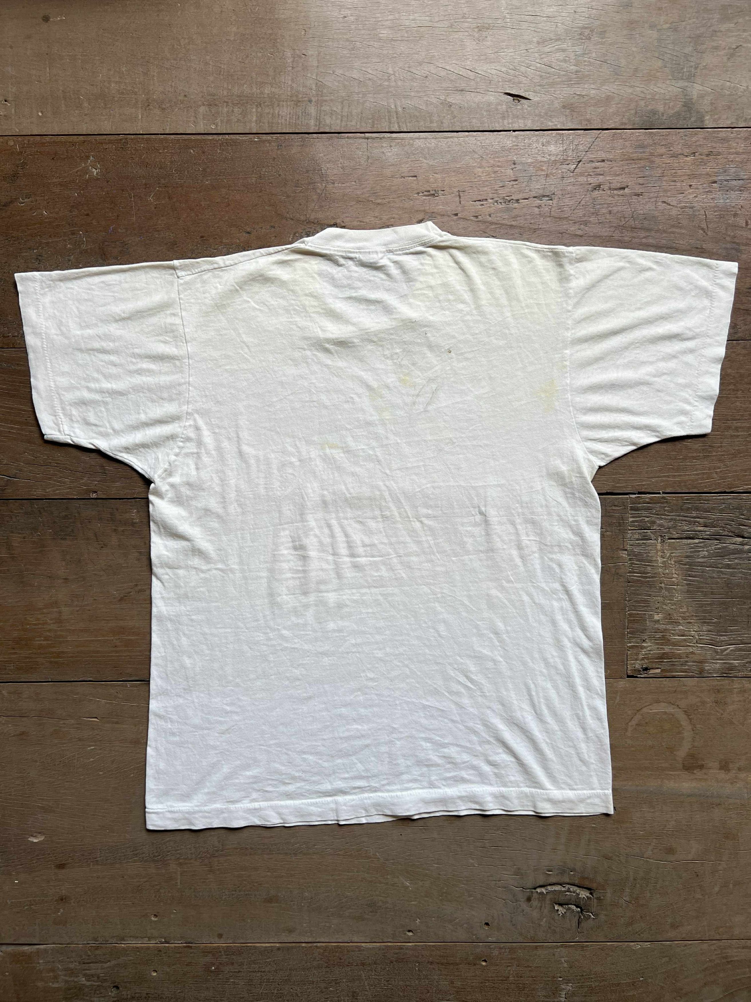Vintage Vintage 90's "Just Divorced" Quigmans Silkscreen T-Shirt Size US L / EU 52-54 / 3 - 10 Thumbnail