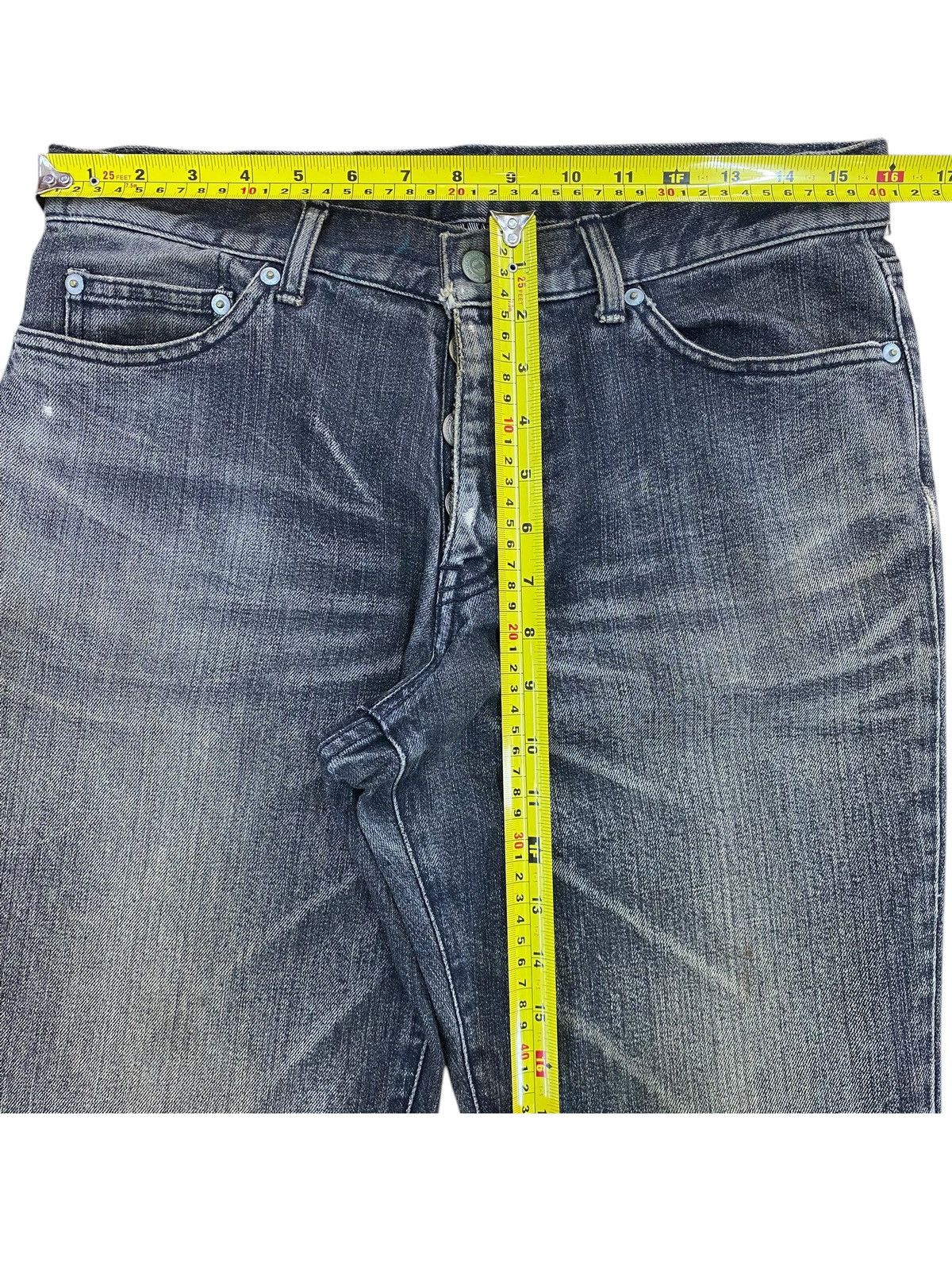 Tornado Mart Tornado Mart Blue Wash Style Flare Jeans Size US 32 / EU 48 - 7 Thumbnail