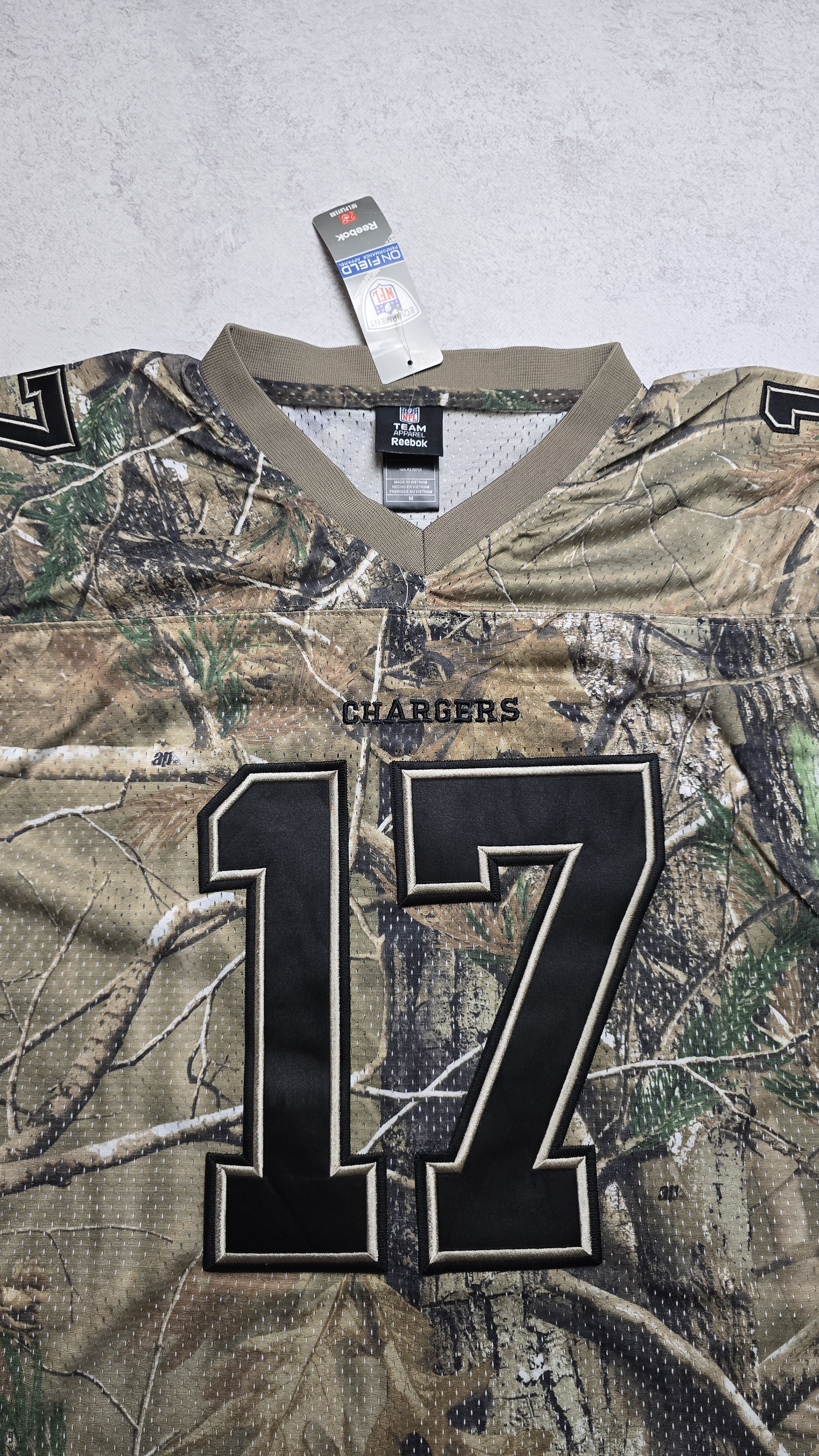 Reebok NFL Philip Rivers San Diego Chargers Realtree Camo Jersey Size US M / EU 48-50 / 2 - 16 Thumbnail