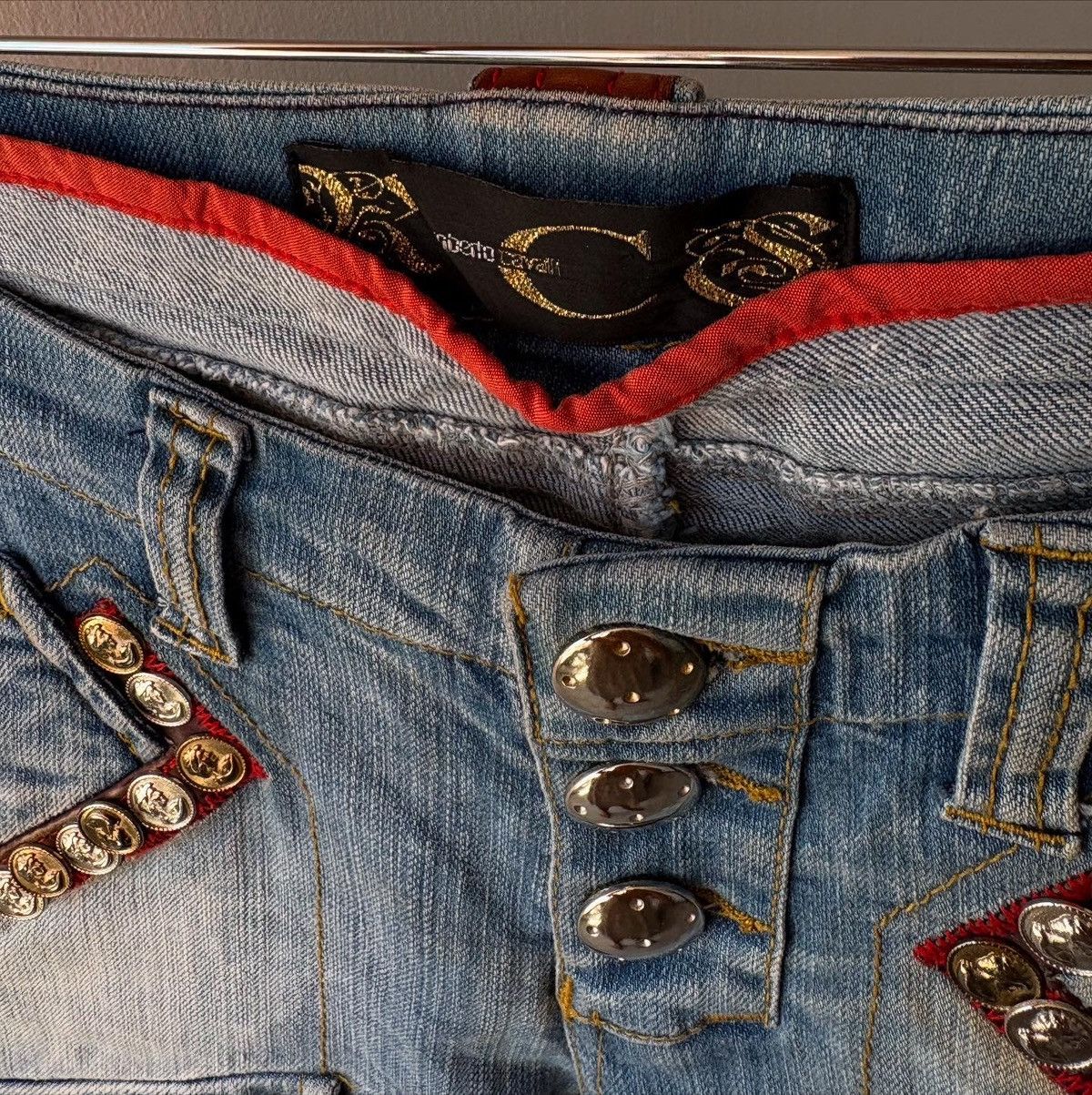 Roberto Cavalli Roberto Cavalli capri Size 25" / US 0 / IT 36 - 4 Thumbnail
