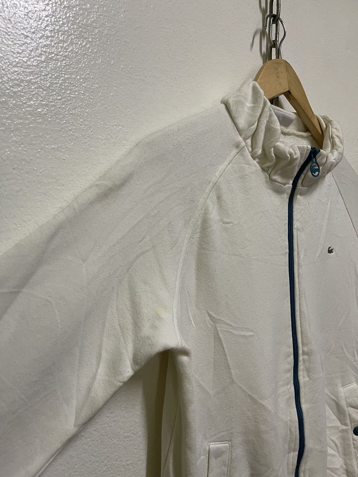 Lacoste Lacoste Zipper Sweater Size M / US 6-8 / IT 42-44 - 2 Thumbnail