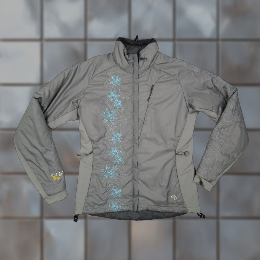 Mountain Hardwear Mountain Hardwear Jacket Small Women Gray Reversible Full Zip Primaloft Gorpcore Size S / US 4 / IT 40 - 1 Thumbnail