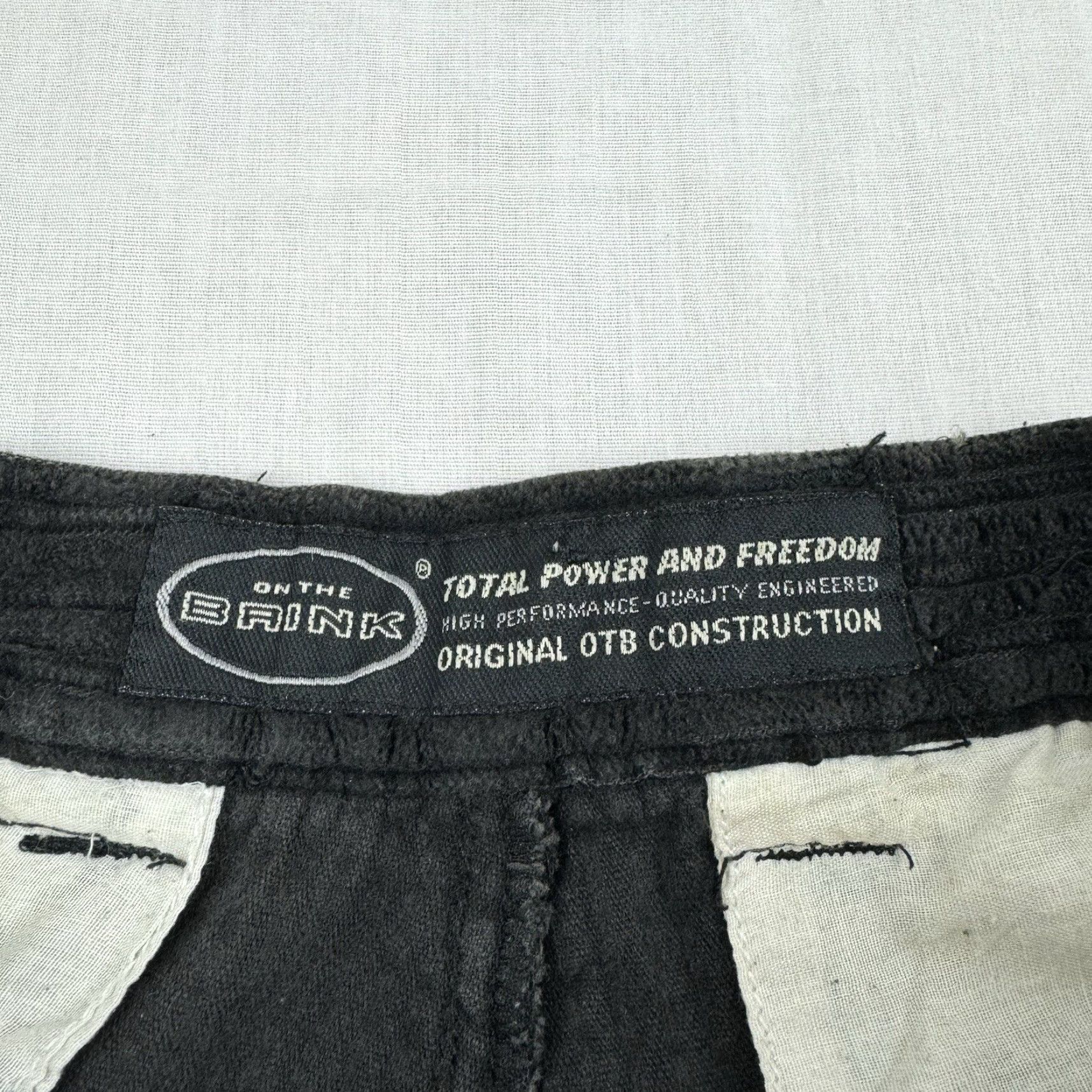 Vintage VINTAGE On The Brink Wide Leg Corduroy Pants Adult 36x32 Black Hipster Y2K Mens Size US 36 / EU 52 - 5 Thumbnail