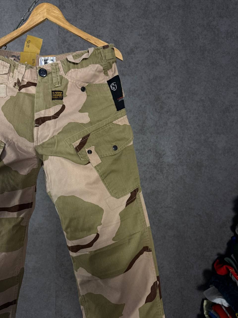 G-Star G Star camo designer vintage cargo pants Size US 30 / EU 46 - 2 Thumbnail