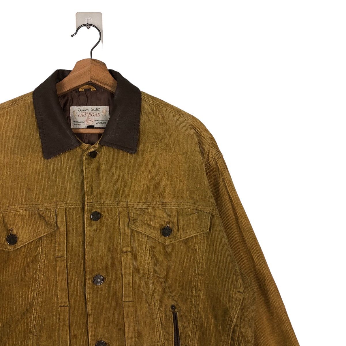 Issey Miyake 🔥Vintage Biker Jacket Corduroy Off Road Japan Issey Miyake Size US M / EU 48-50 / 2 - 6 Thumbnail