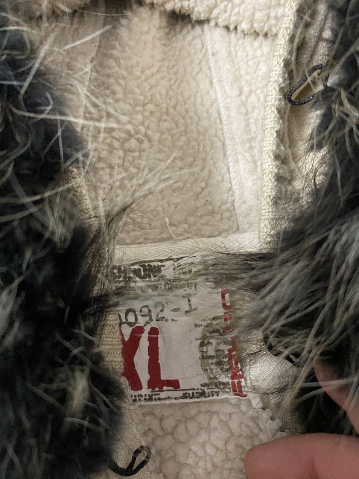 Japanese Brand Fishbone Vintage If Six Was Nine LGB style mohair hoodie Size US XL / EU 56 / 4 - 7 Thumbnail