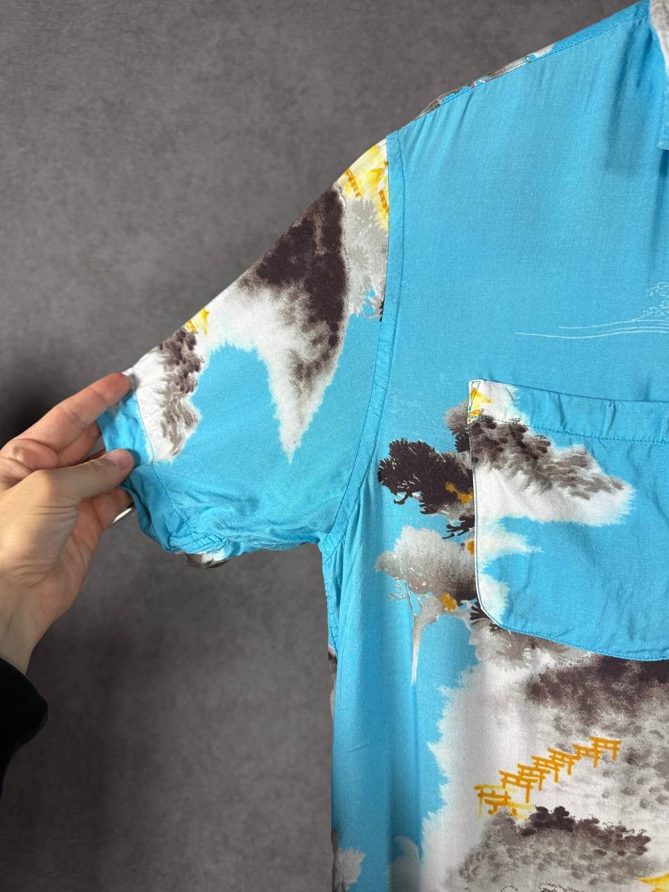 Allsaints Allsaints designer hawaiian art shirt Size US S / EU 44-46 / 1 - 7 Thumbnail