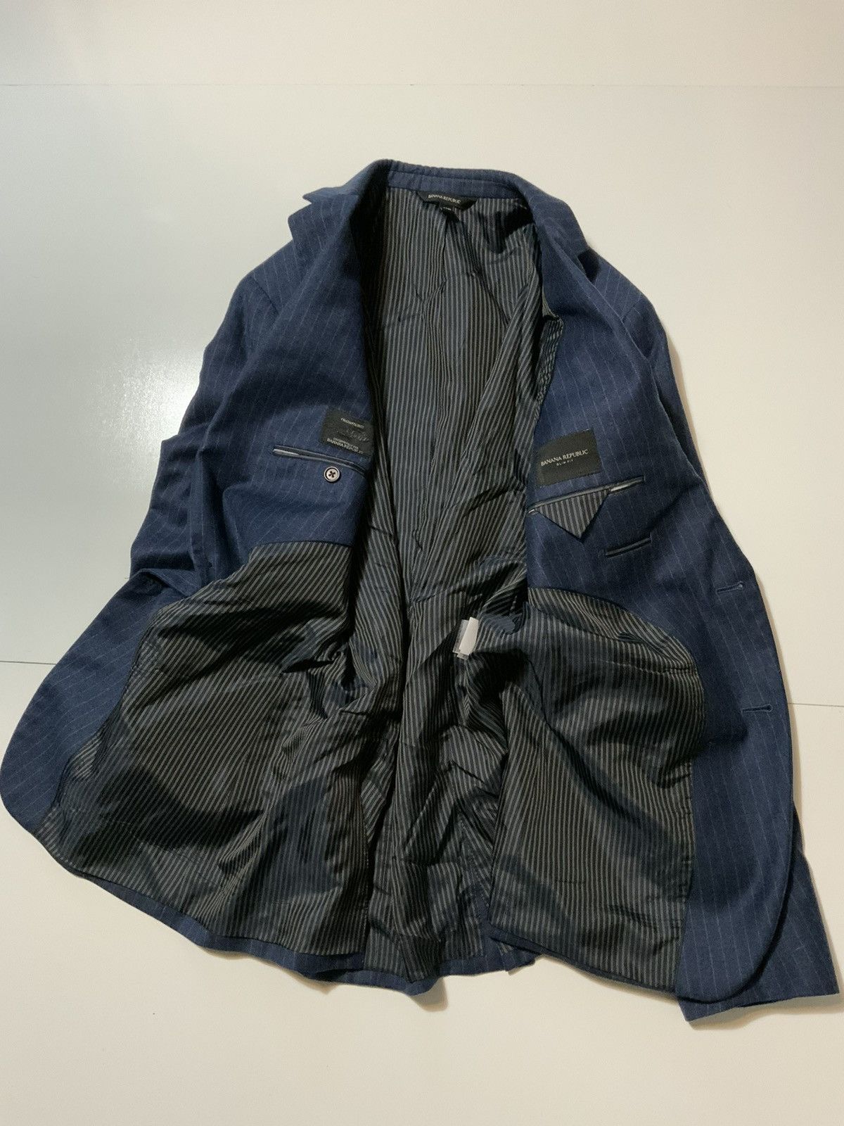 Banana Republic Banana Republic Marzotto Wool Sportscoat Blazer Jacket Size 42R - 3 Thumbnail