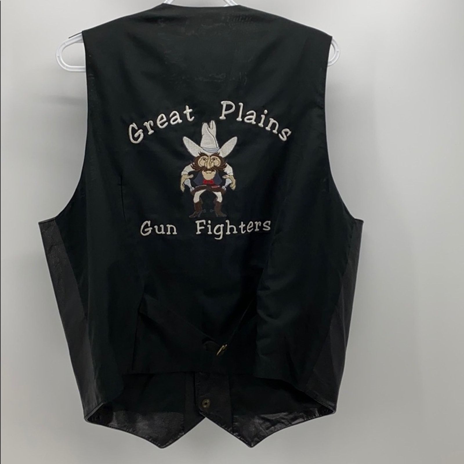 Wilsons Leather Wilsons leather moto vest Great Plains Gun Fighter sz M Size US M / EU 48-50 / 2 - 1 Thumbnail
