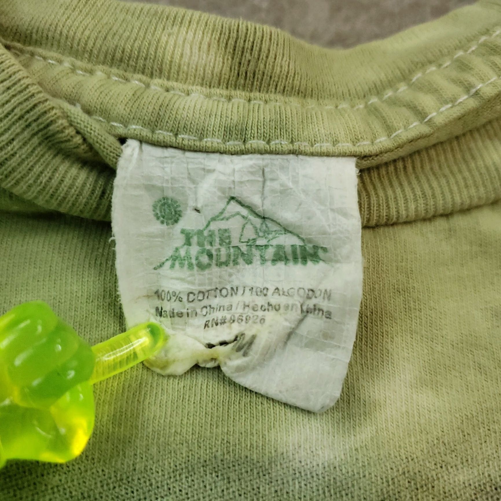 The Mountain The Mountain Green Wolves Tie Dye Short Sleeve Crew Neck Womens Medium T-Shirt Size M / US 6-8 / IT 42-44 - 6 Thumbnail