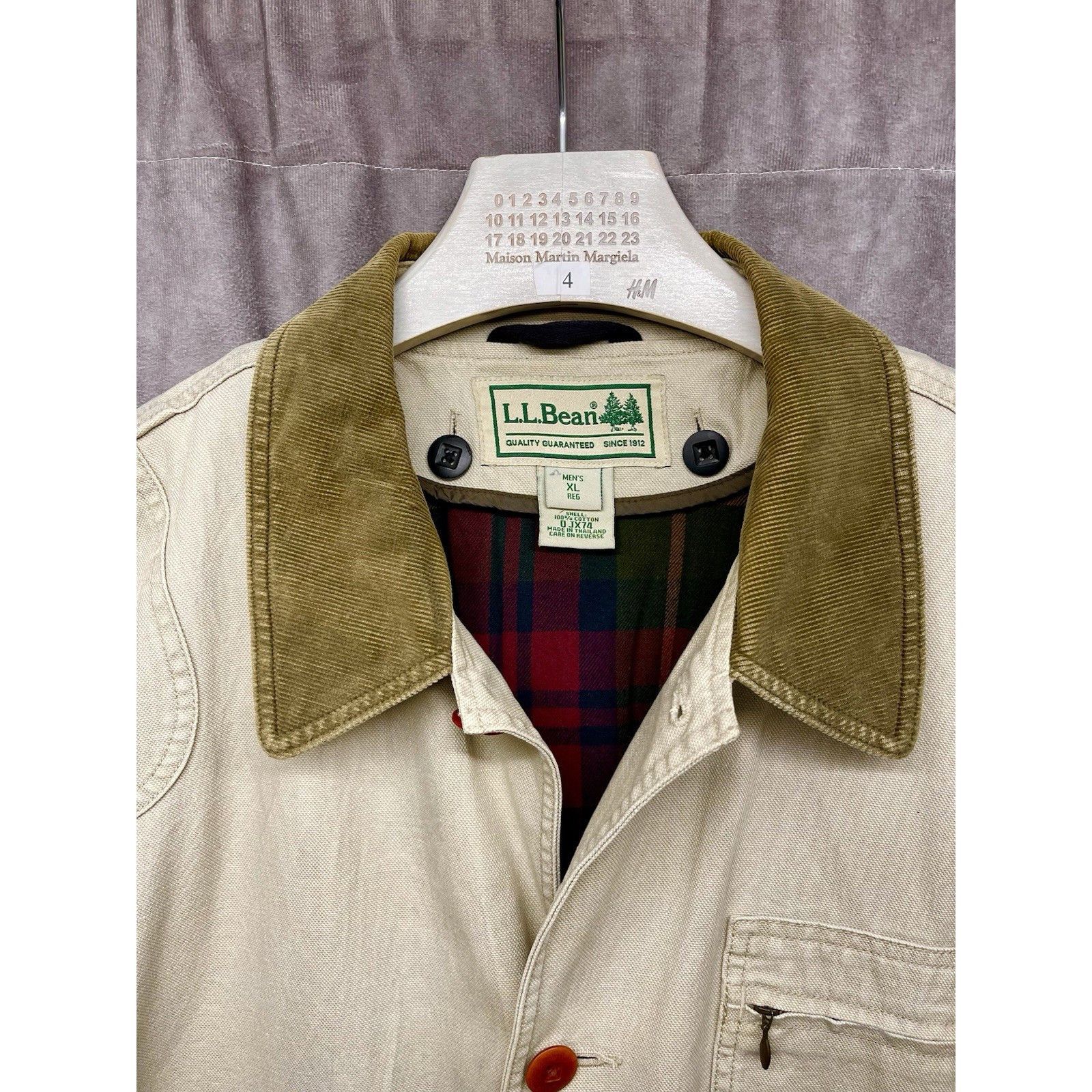 L.L. Bean LL BEAN MENS XL ORIGINAL FIELD COAT BARN JACKET CANVAS CHORE Size US XL / EU 56 / 4 - 3 Thumbnail