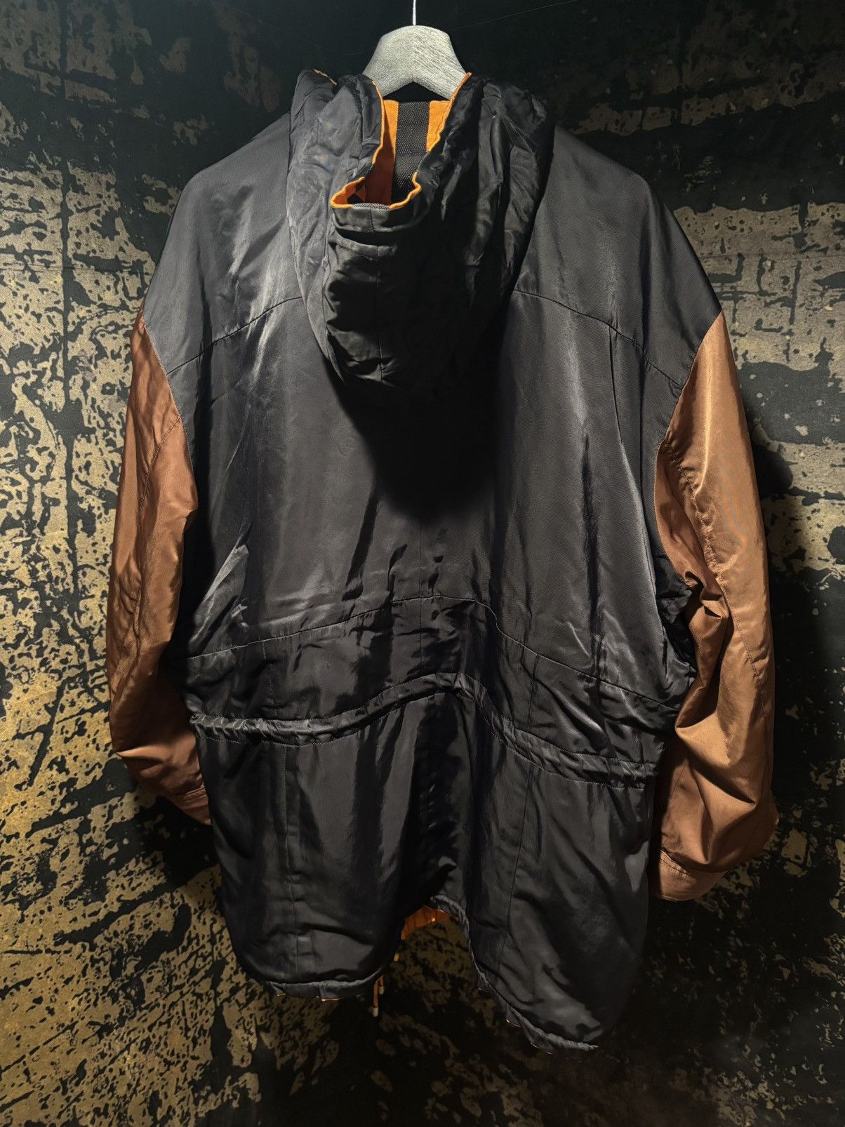 Issey Miyake × Vintage Issey Miyake SS 1993 Orange Reversible Cargo Zipper Parka Size US L / EU 52-54 / 3 - 7 Thumbnail