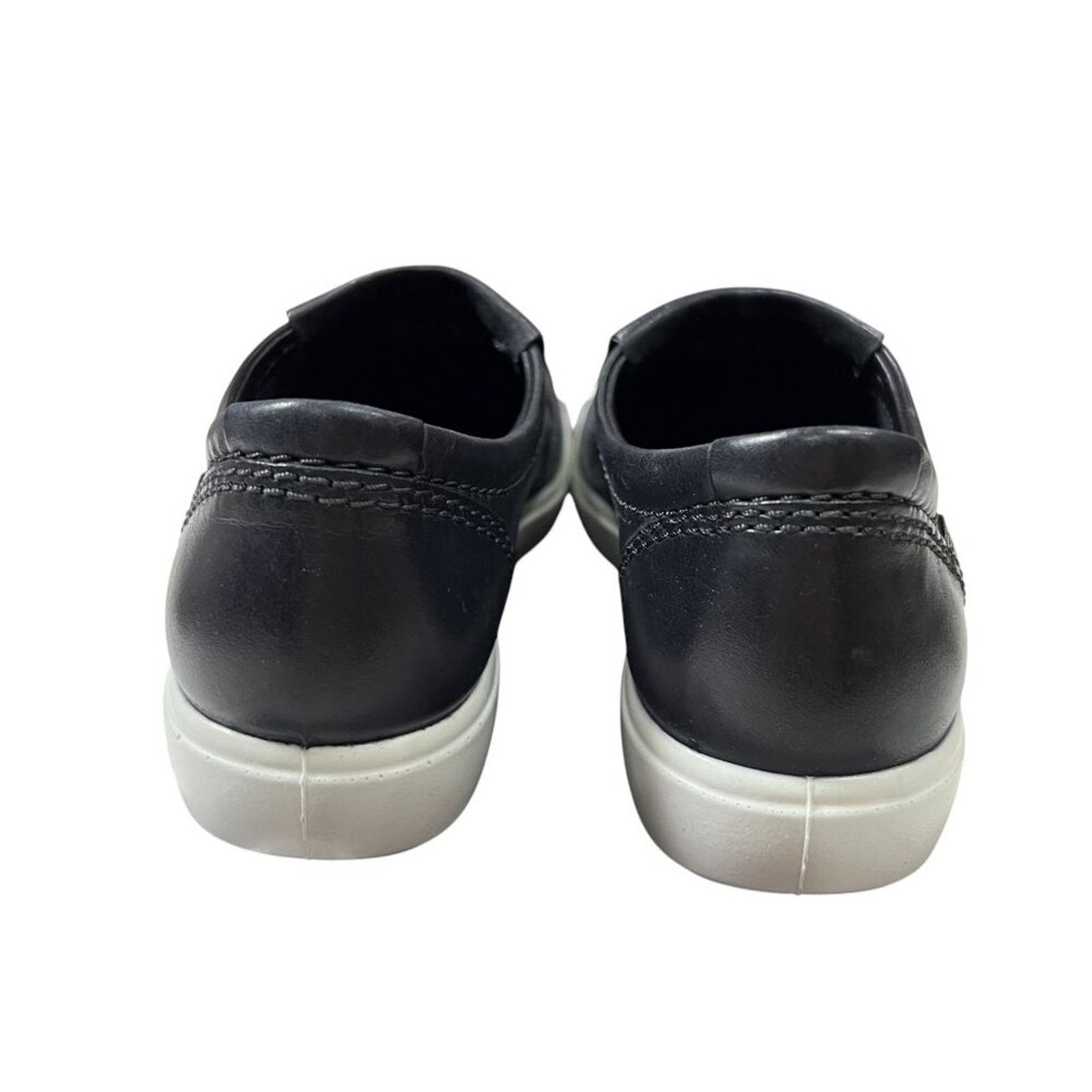 Ecco ECCO Soft 7 Slip-On Black Leather Sneakers EU 36 NIB Size US 5 / IT 35 - 10 Thumbnail