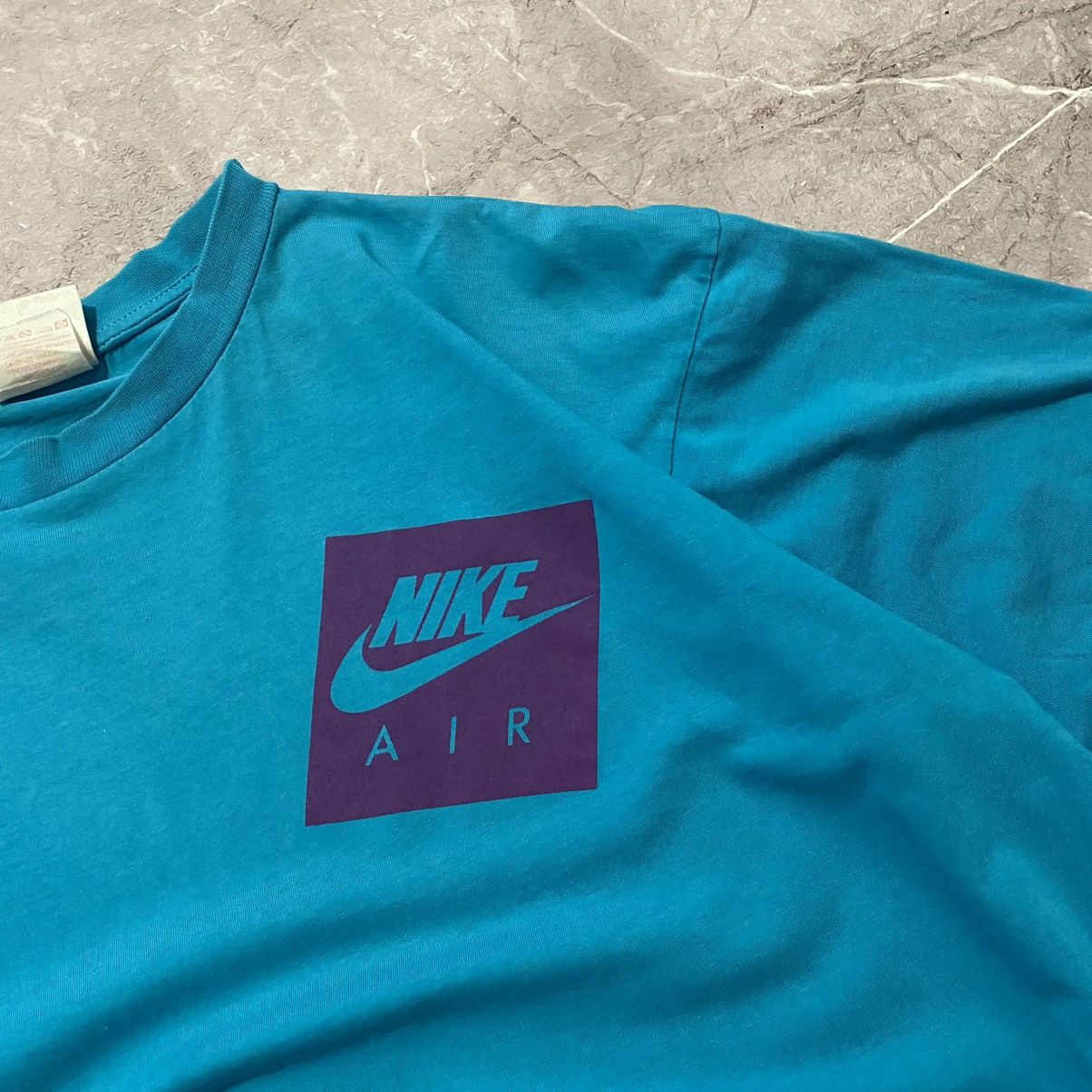 Nike × Vintage VINTAGE NIKE AIR TEE BIG LOGO USA 90s Size US M / EU 48-50 / 2 - 6 Thumbnail