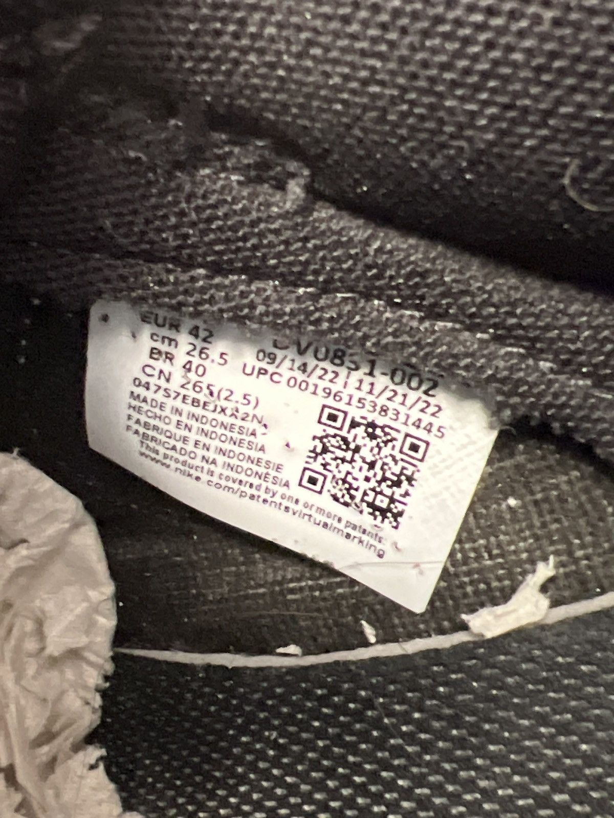 Nike Nike Dunk Low Reverse Panda 2.0 Size US 8.5 / EU 41-42 - 6 Thumbnail