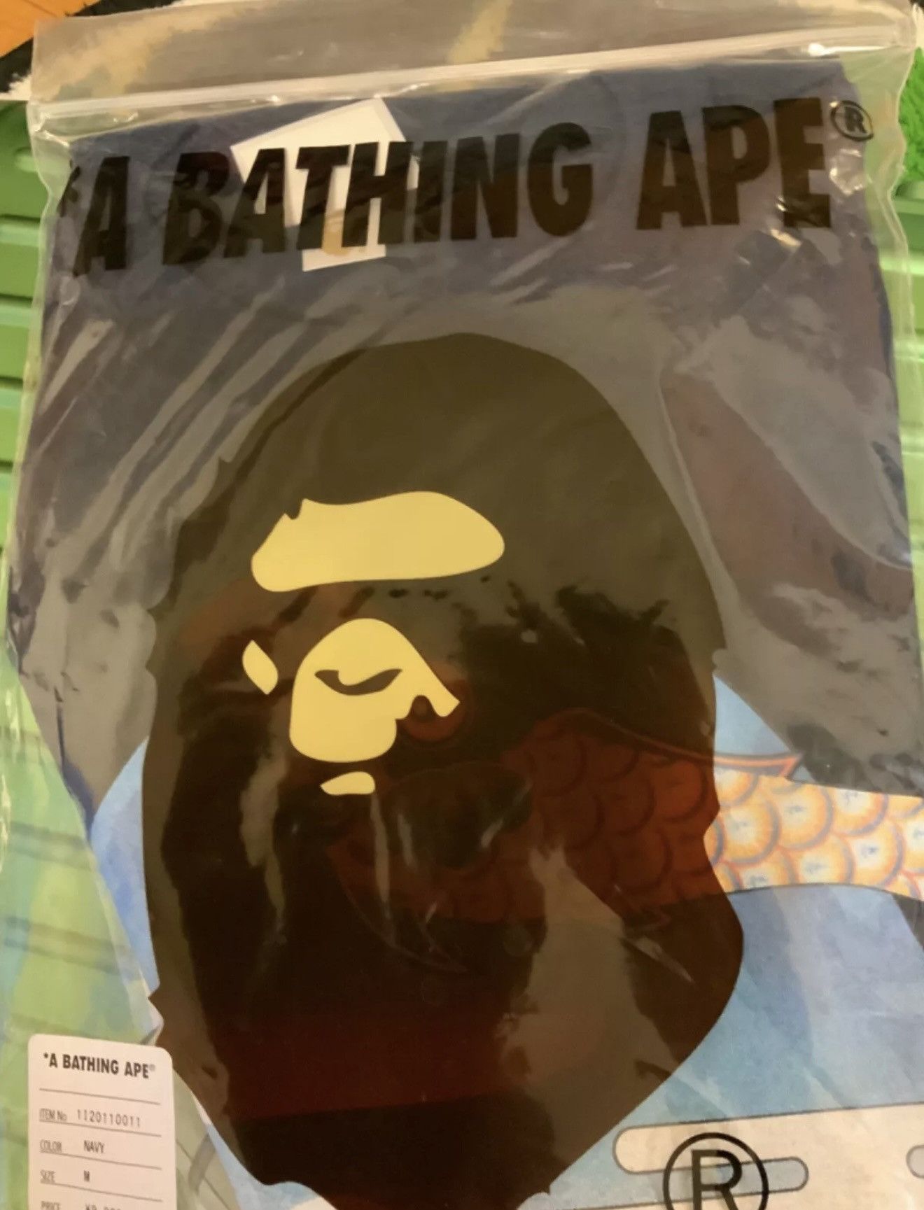 Bape A BATHING APE Koinoboti Carp Flags Tee Size M Size US M / EU 48-50 / 2 - 6 Thumbnail