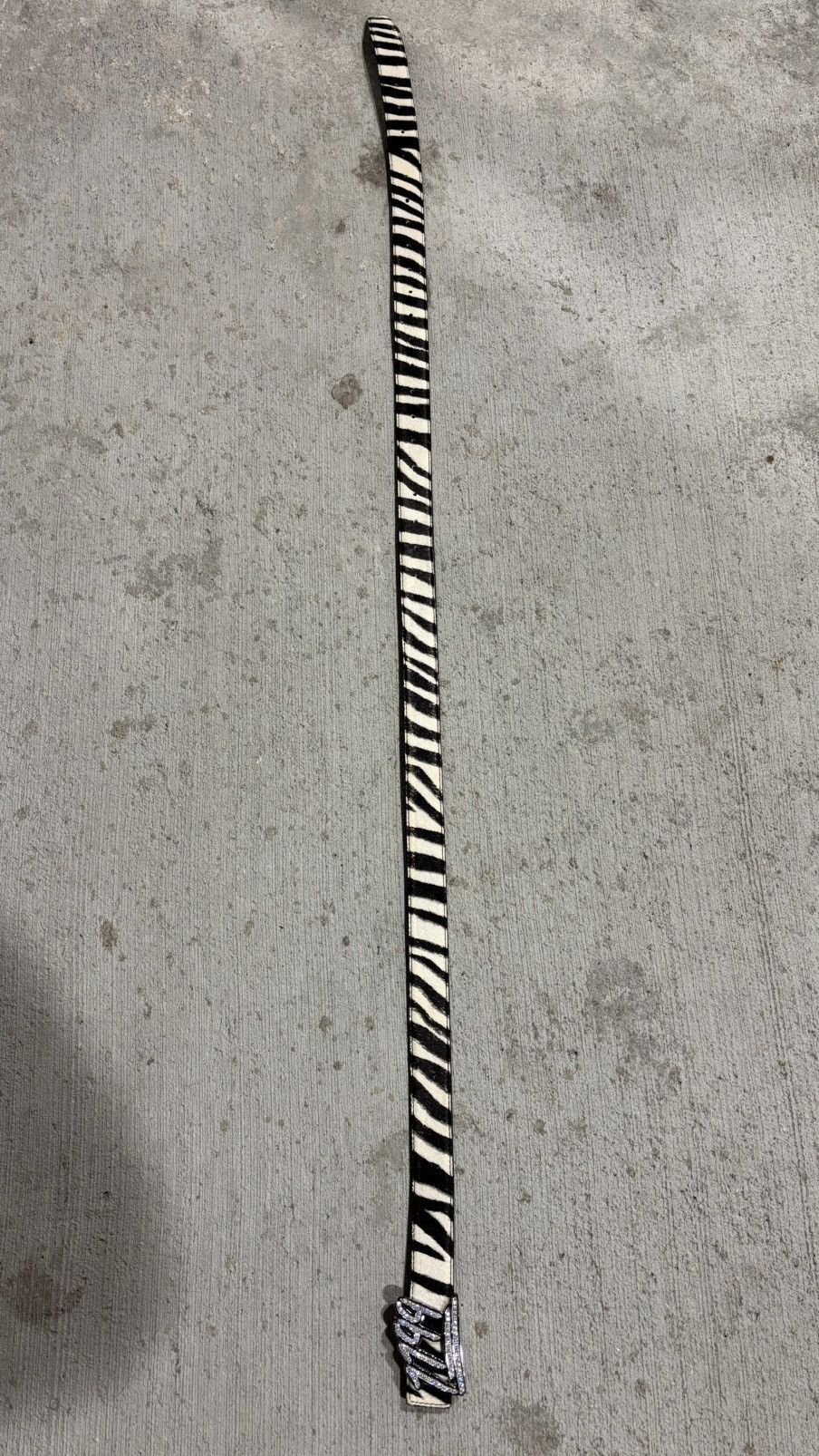 1199 Bazo 1199 Zebra Belt Size 32 - 8 Thumbnail