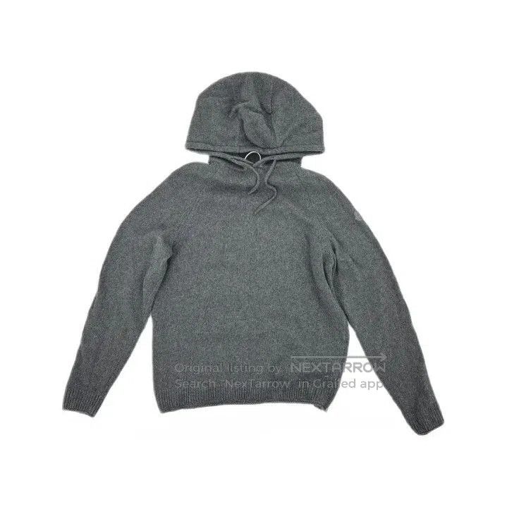 Moncler Moncler Men's Logo Hooded Knit Sweater. Size US XL / EU 56 / 4 - 2 Thumbnail