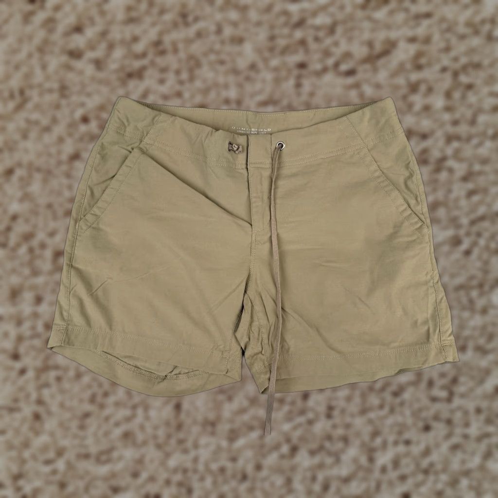 Vintage VINTAGE Columbia Women's Shorts Cargo 8 Beige Nylon Blend Activewear Hiking Casual Summer Size 30" / US 8 / IT 44 - 1 Thumbnail