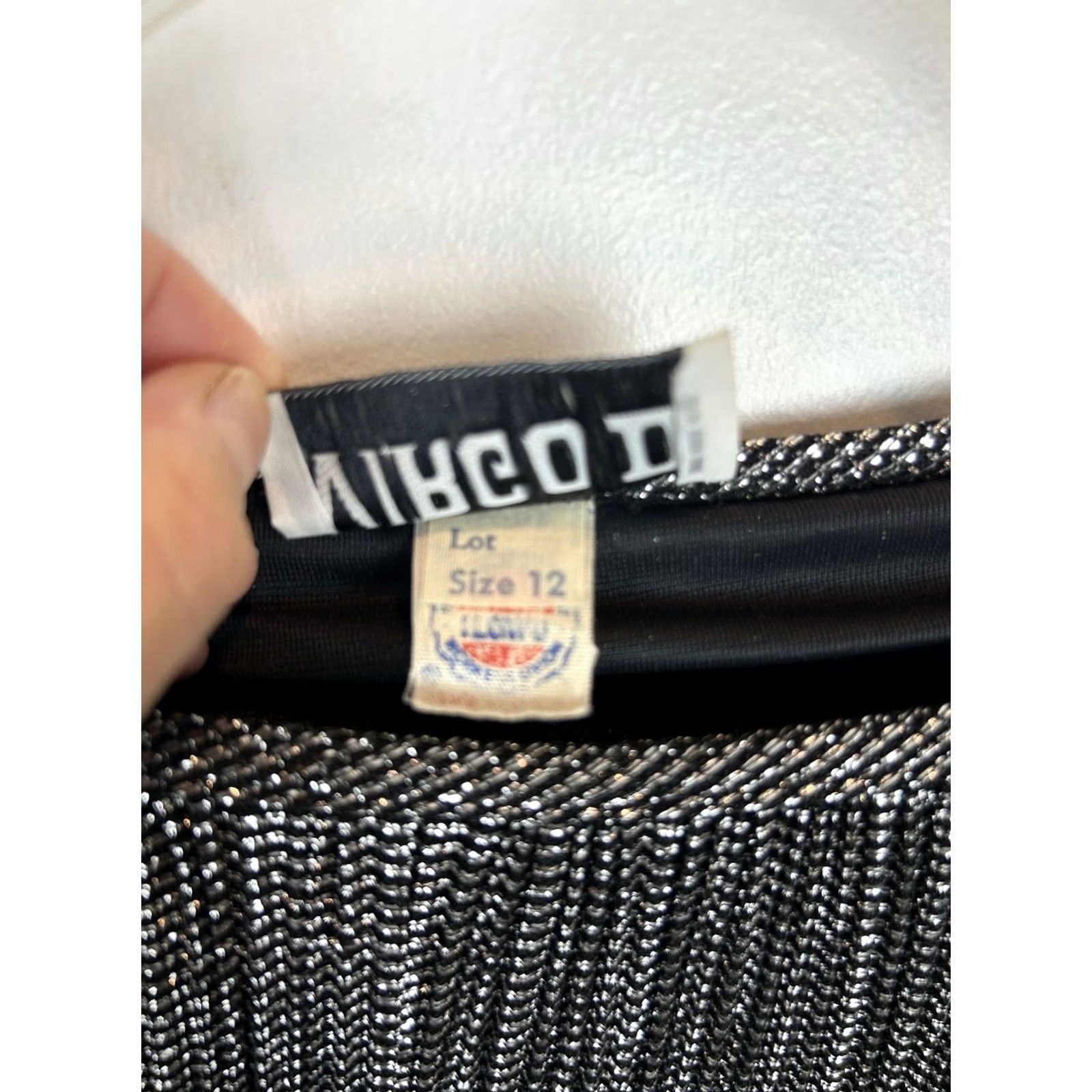 Vintage VINTAGE Virgo II Midi Dress Women 12 Shift Silver Metallic Solid Long Sleeve Party Cocktail Dress Womens Choice Size XL / US 12-14 / IT 48-50 - 3 Thumbnail