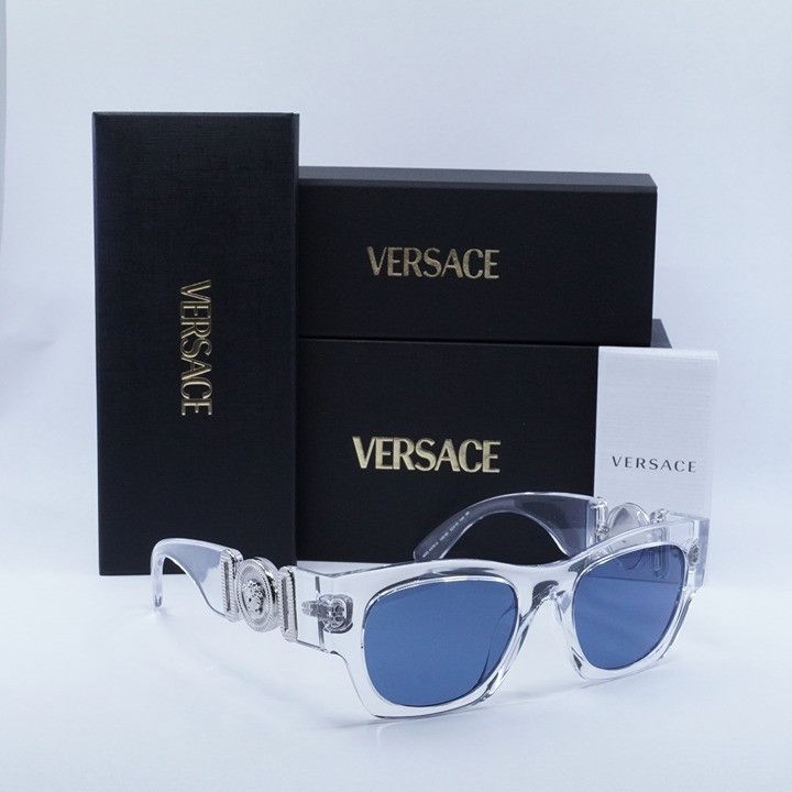Versace VE4479U 148/80 Sunglasses Transparent Square Frame display picture 1