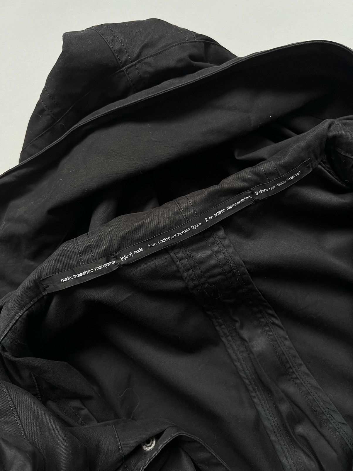 Nude: Masahiko Maruyama 🔥A/W11 Nude: Masahiko Maruyama Multizip 3in1 Military Parka Size US M / EU 48-50 / 2 - 15 Thumbnail