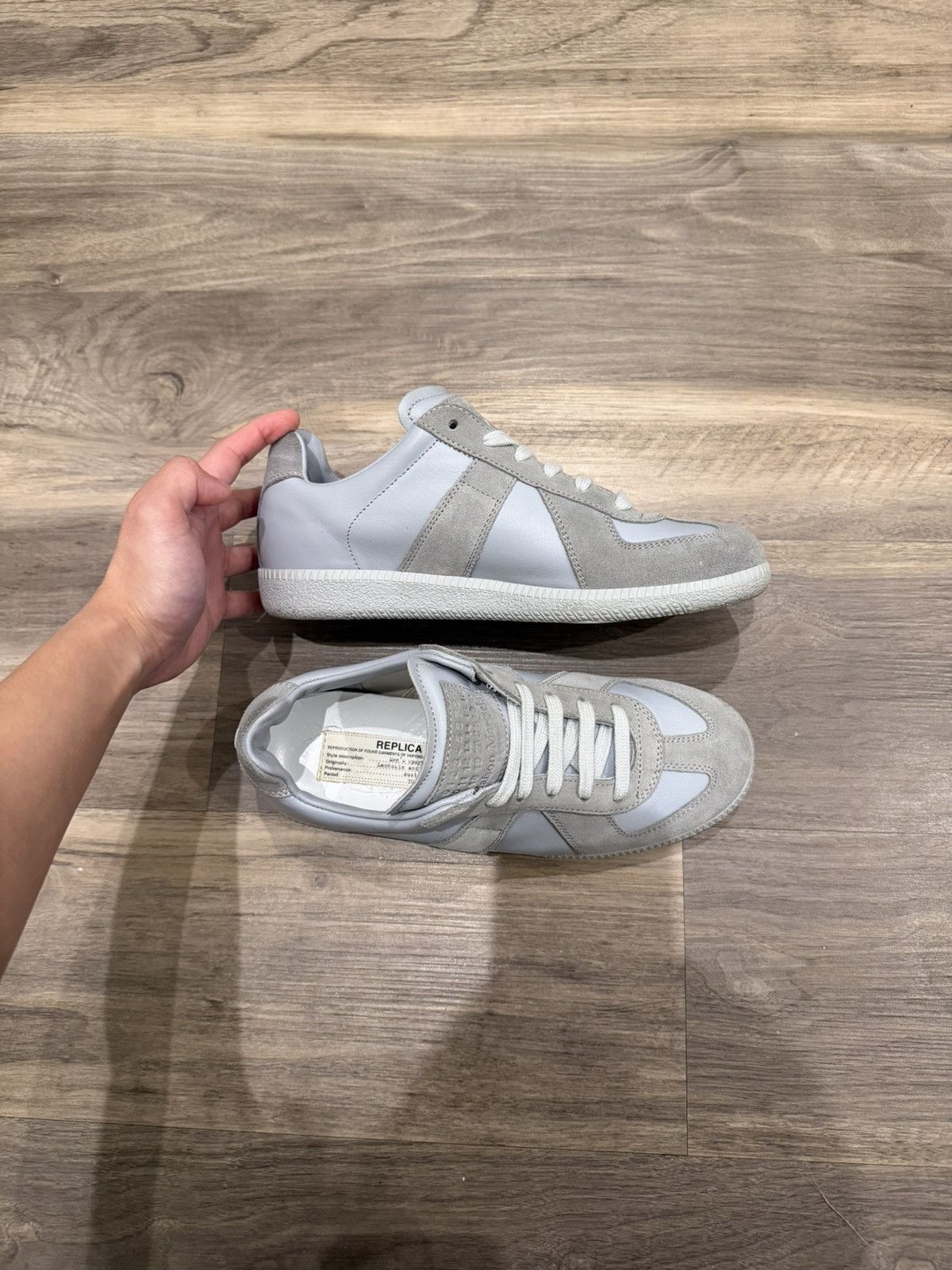 Maison Margiela Rare Maison Margiela Replica GAT EU 36 Tonal Grey Size US 6 / IT 36 - 3 Thumbnail