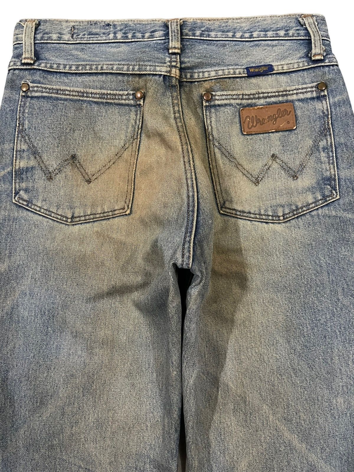 Wrangler Vintage 90s Wrangler Classic Mud Wash Style Loose Jeans Size US 30 / EU 46 - 4 Thumbnail