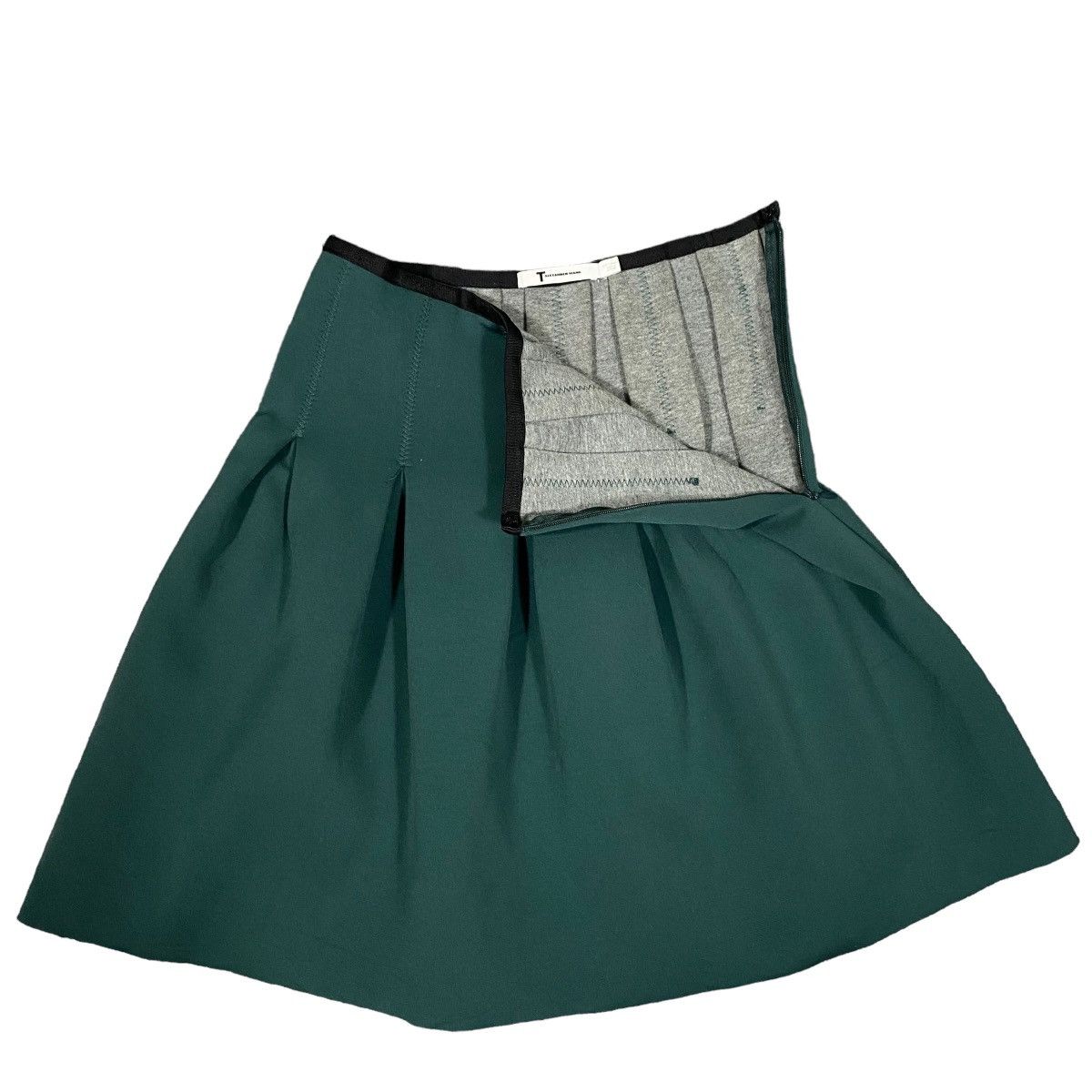 Alexander Wang × Designer Alexander Wang Mini Skirt XS Size Green Colour Size 23" - 6 Thumbnail