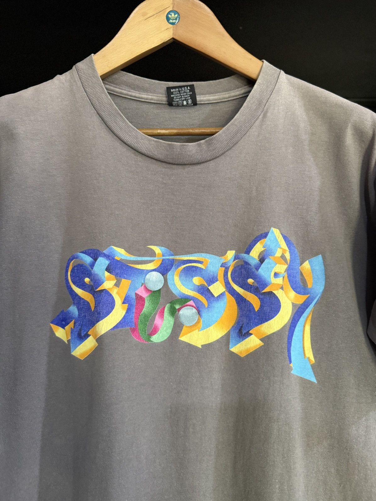 Stussy Vintage 1983 Photo Henry Chalfant Stussy Customade Faded Tee Size US L / EU 52-54 / 3 - 5 Thumbnail