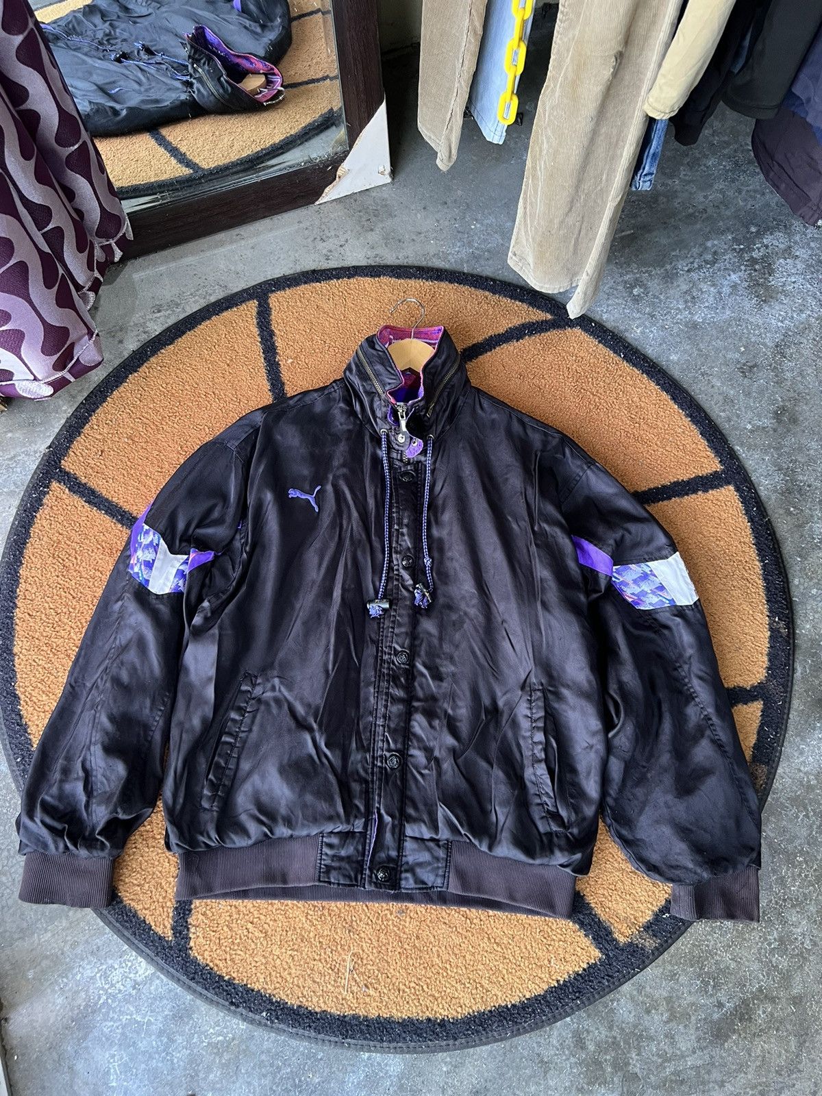 Puma 🔥Vintage Puma Hit Union Zipper Jacket Size US M / EU 48-50 / 2 - 2 Thumbnail