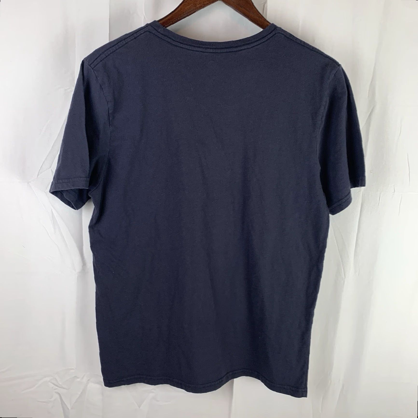 Merrell Merrell Mens T Shirt Crew Neck Short Sleeve Size M Blue Graphic Print Shirt Men Regular Short Sleeve USA City Classic College All Seasons Breathable Size US M / EU 48-50 / 2 - 6 Thumbnail